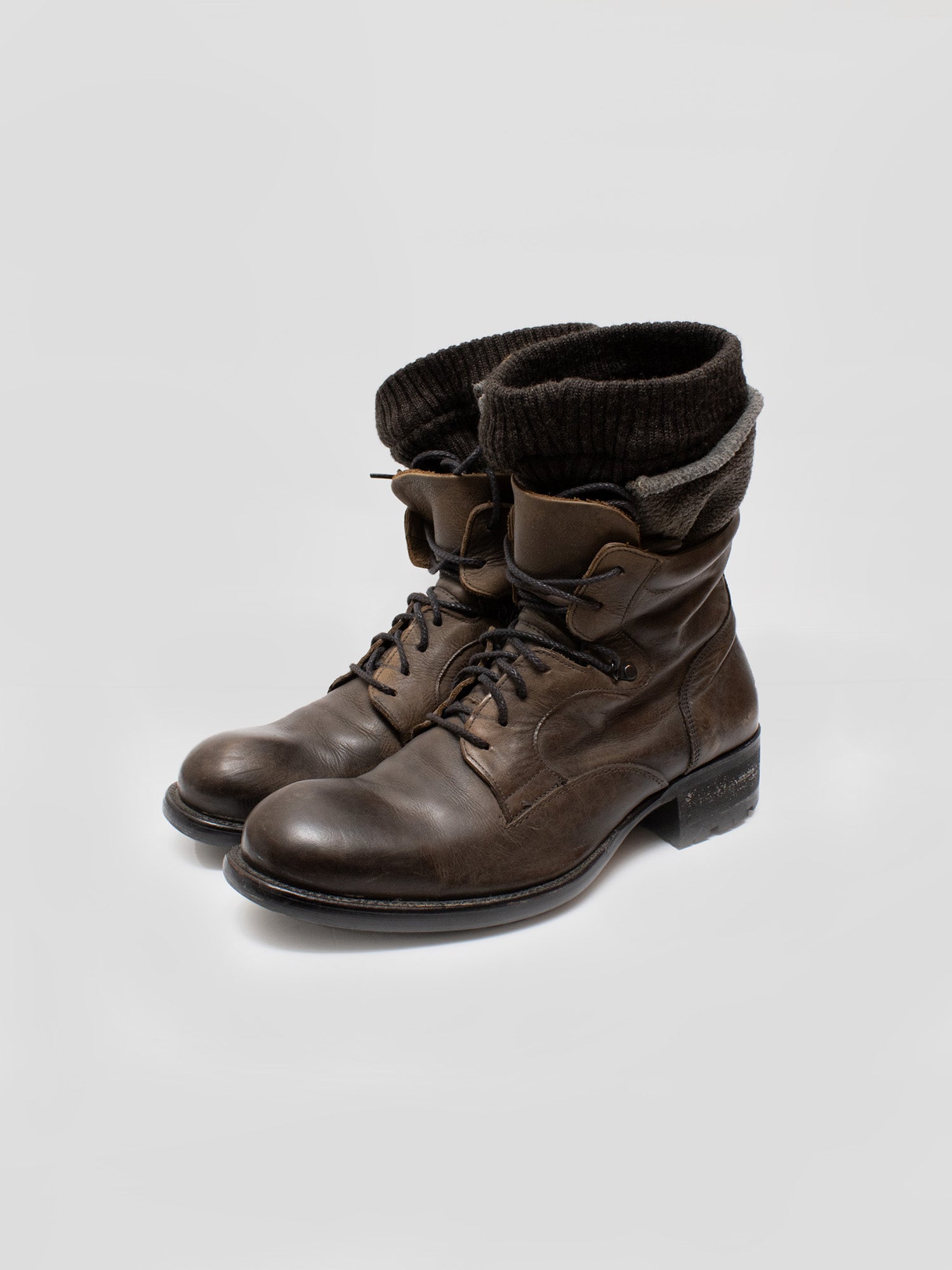 Alfredo Bannister Sock Layered Boots | COMMUNE