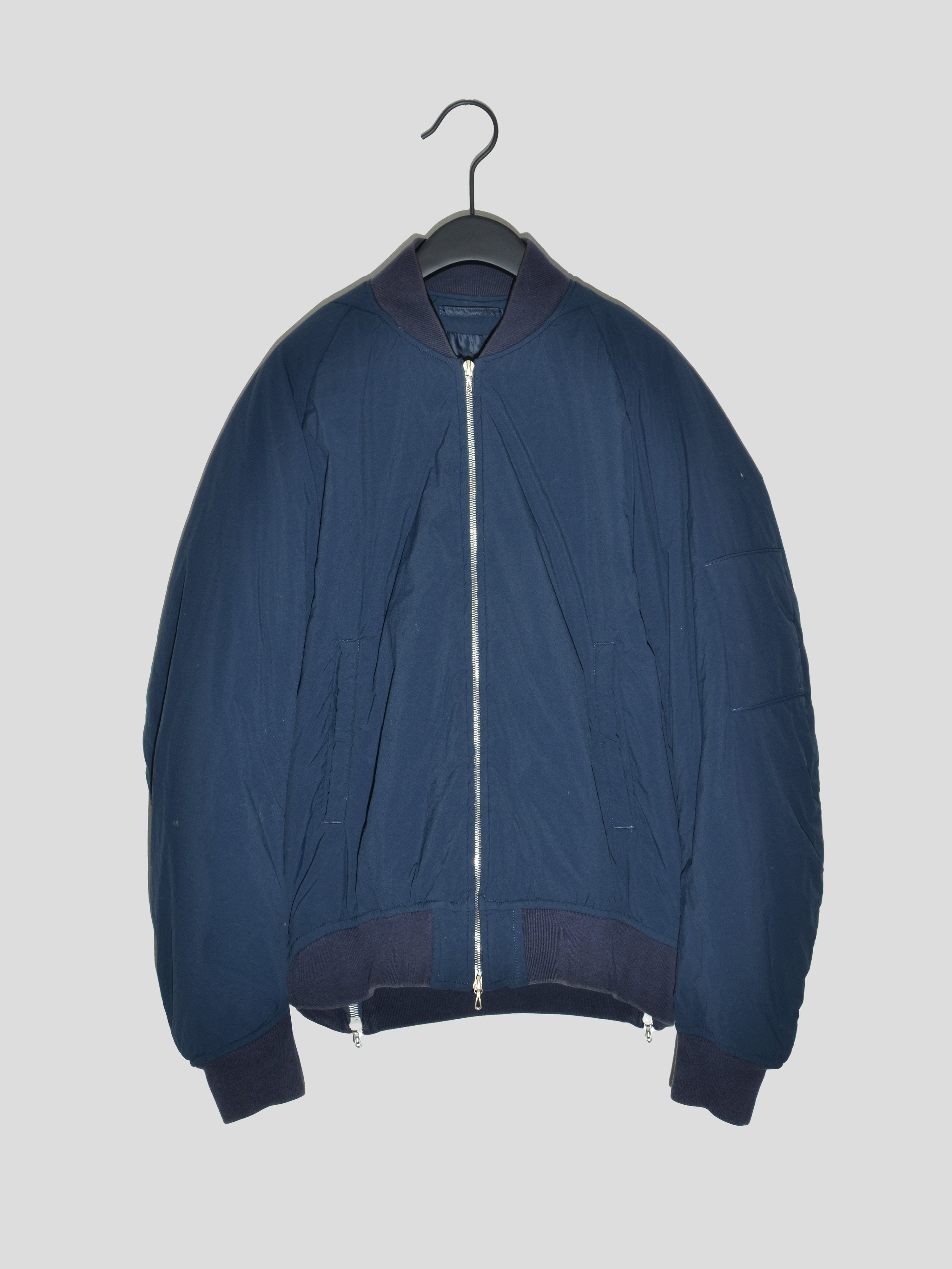 Garment-dyed Bomber Jacket
