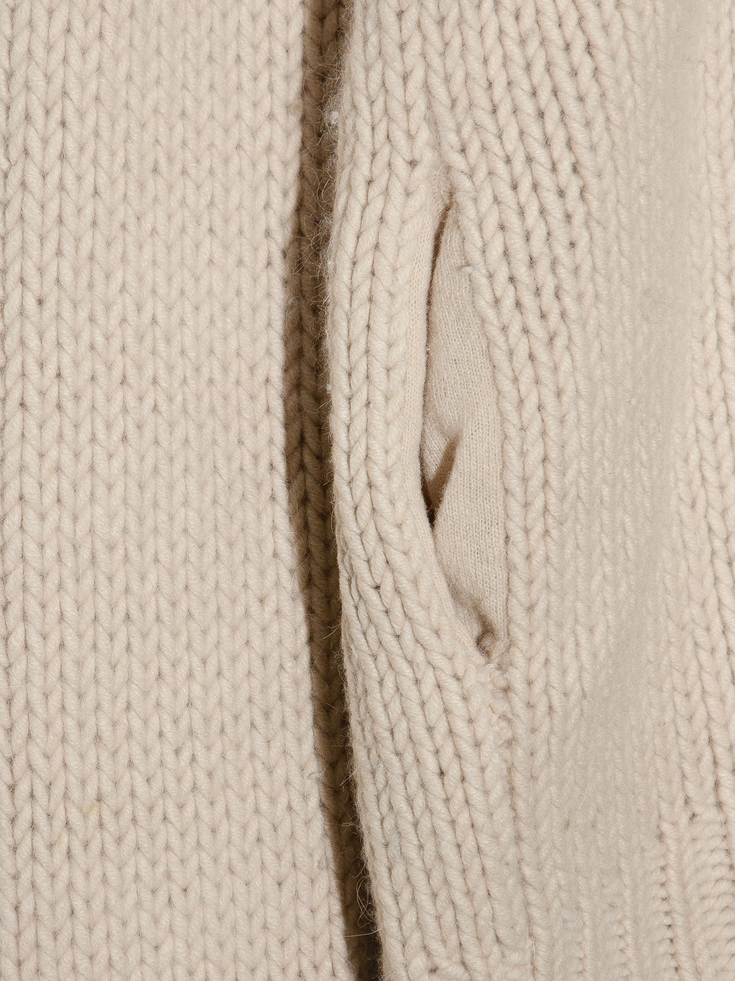 AW03 "Dress Door" Offset Zip Sweater