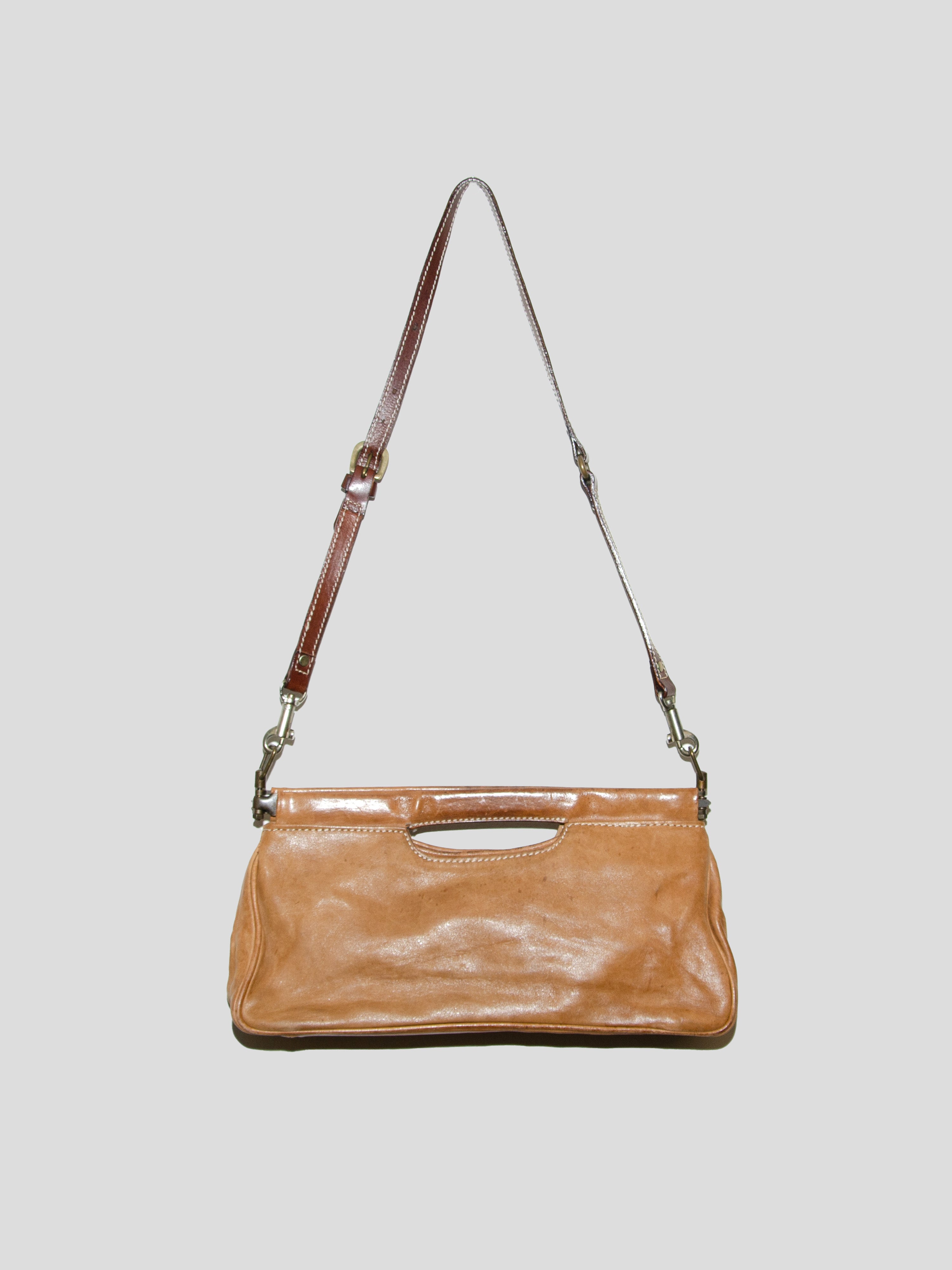 2000s Dual Handle Shoulder Bag