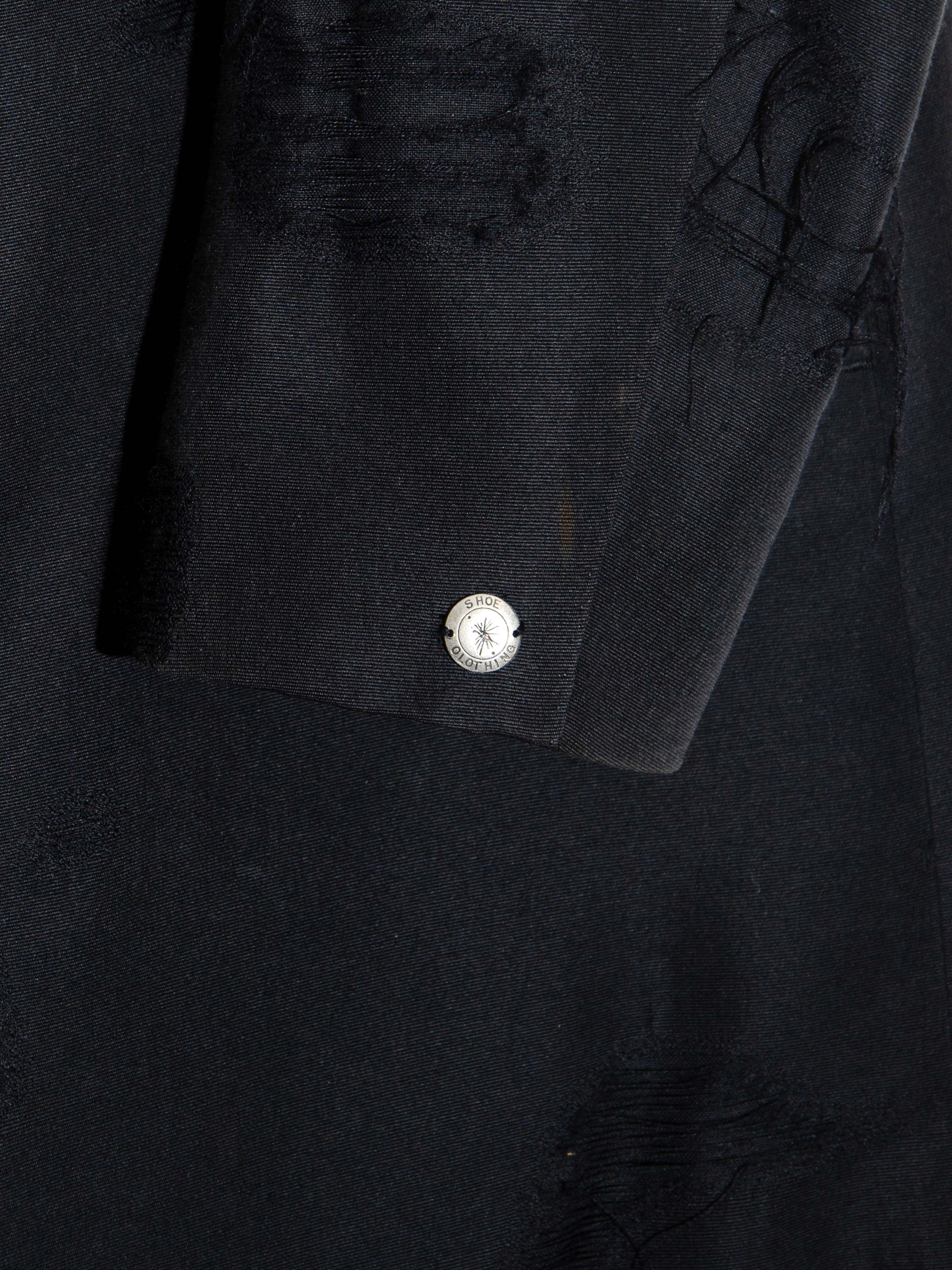 SS05 Distressed Wool Coat