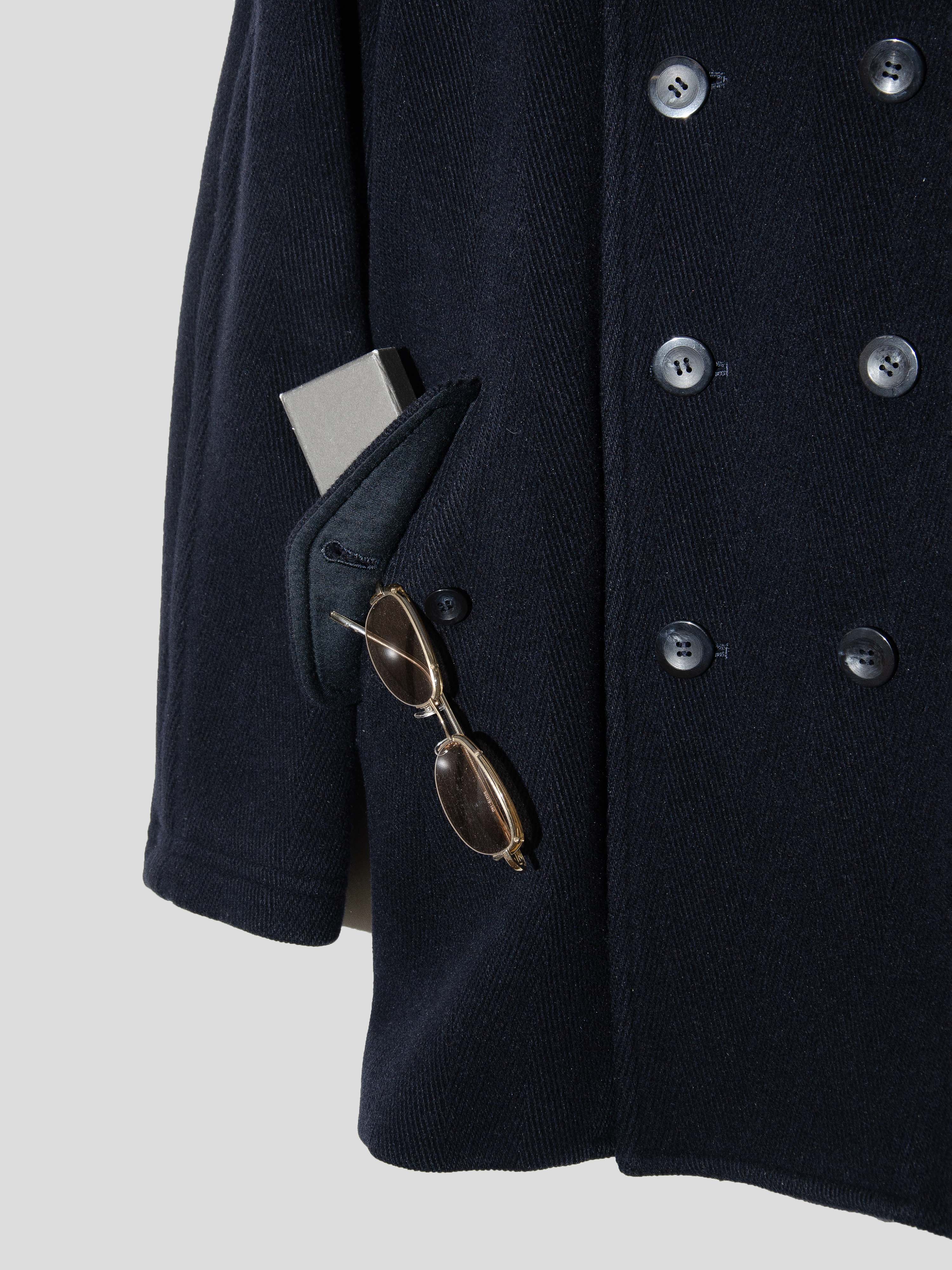 AW06 "CDA" Hybrid Flap Peacoat