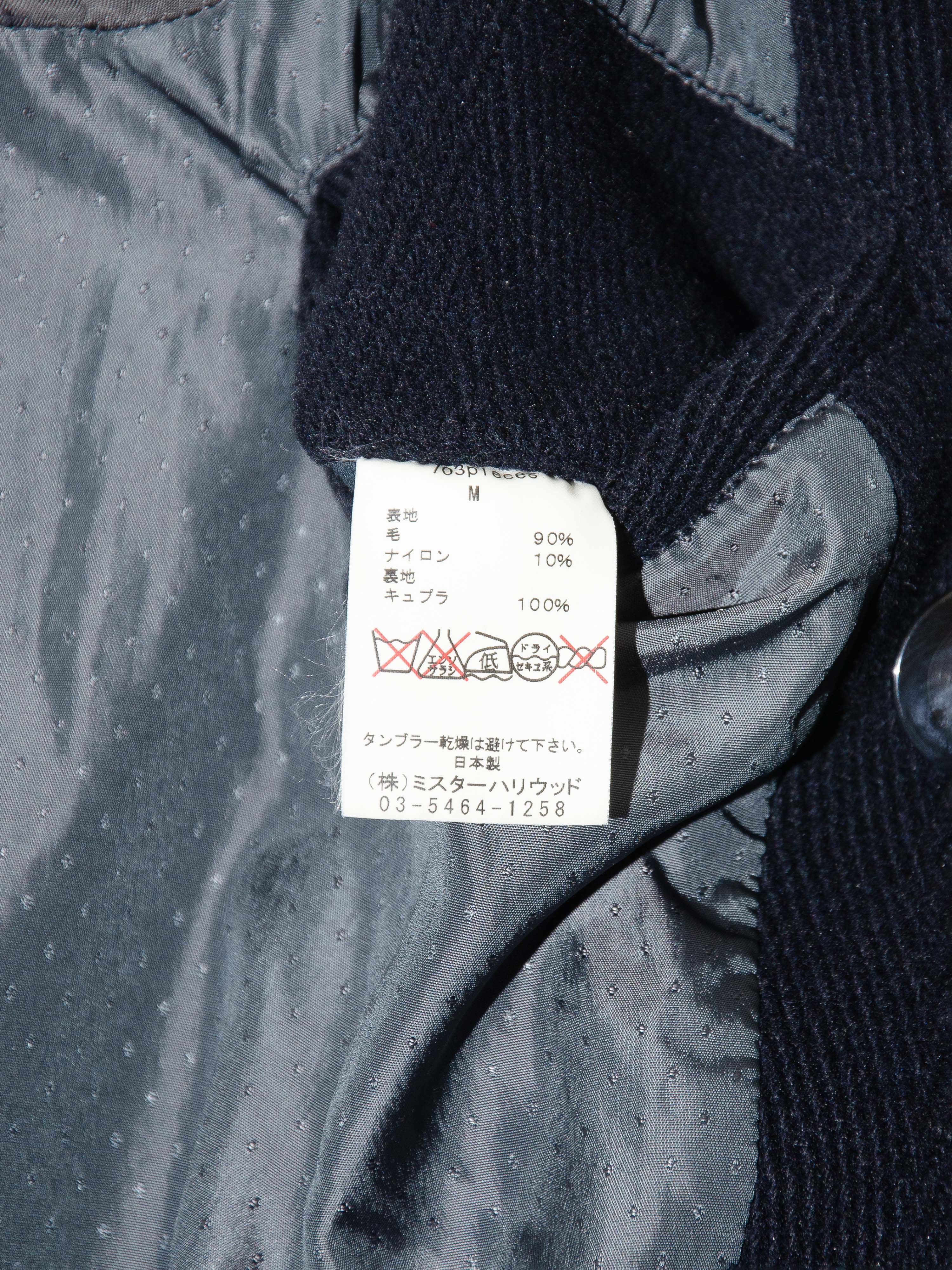 AW06 "CDA" Hybrid Flap Peacoat