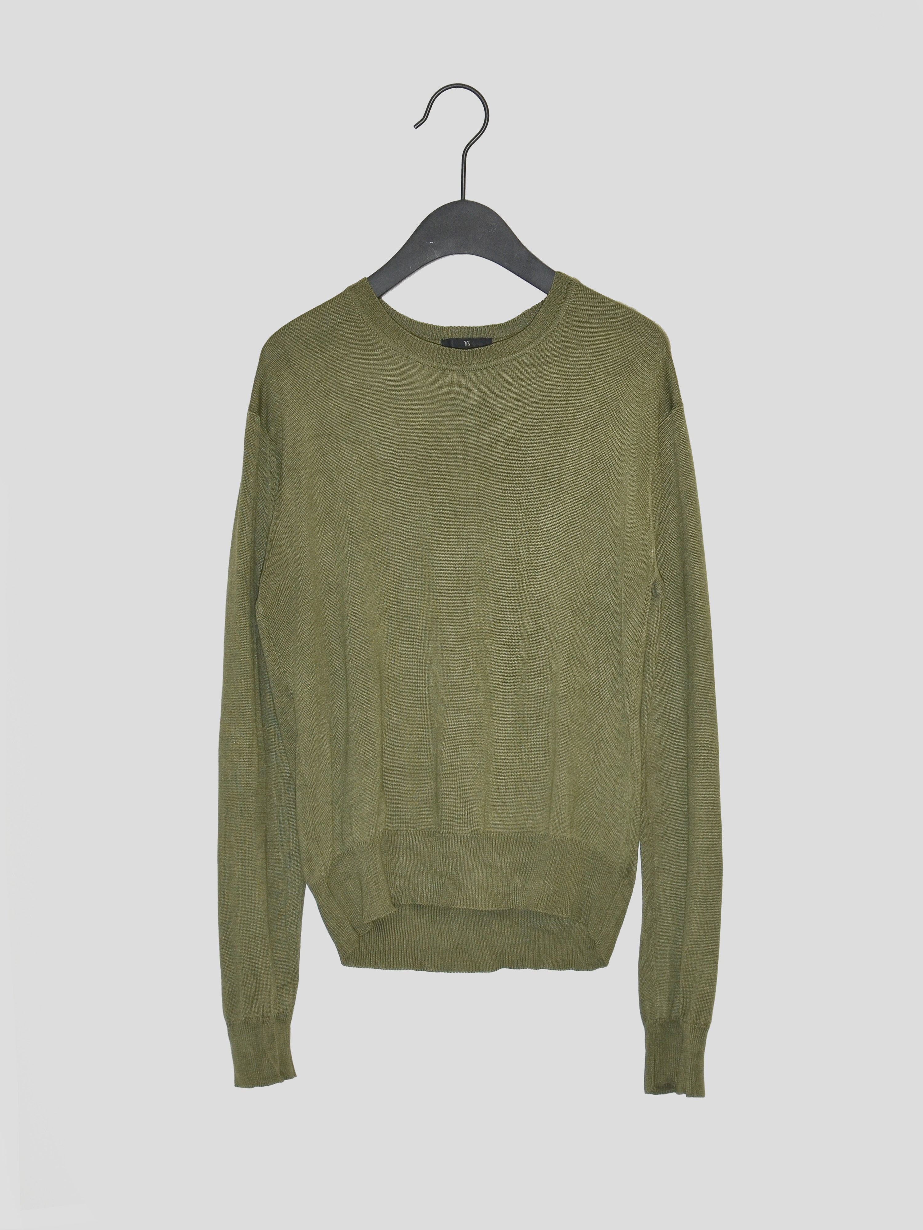 トップス y's yohji yamamoto silk cashmere knit Y's by Yohji Yamamoto SS93 Silk Knit Sweater | COMMUNE
