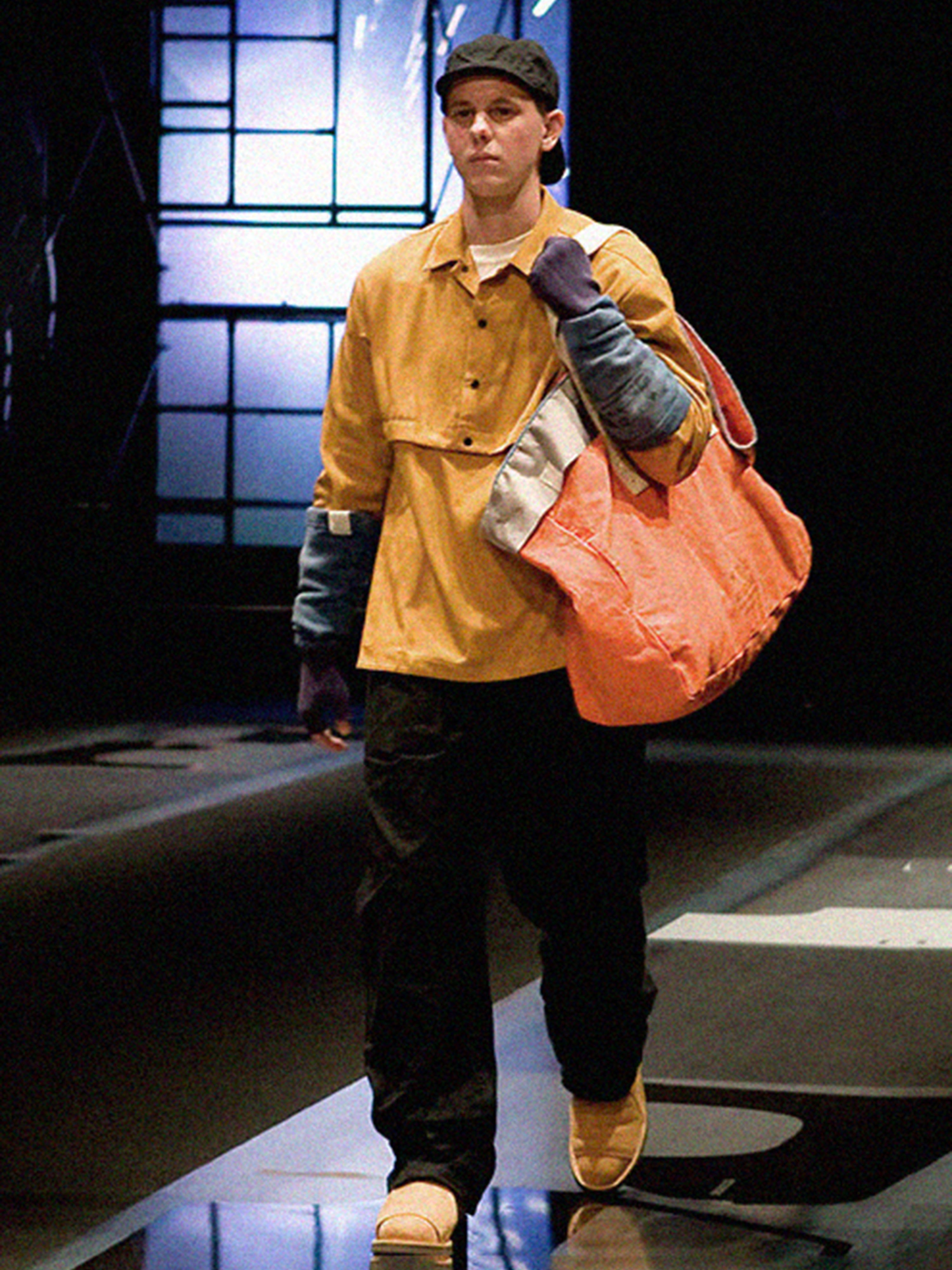 SS10 "Auto Junktion" Wide Leg Trousers