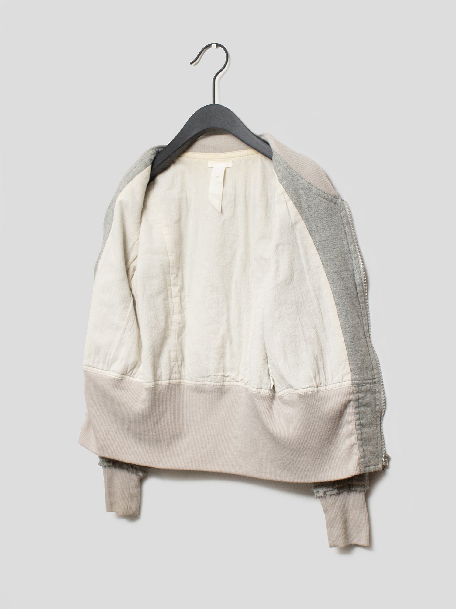 0000 Raw-Edge Bomber Jacket