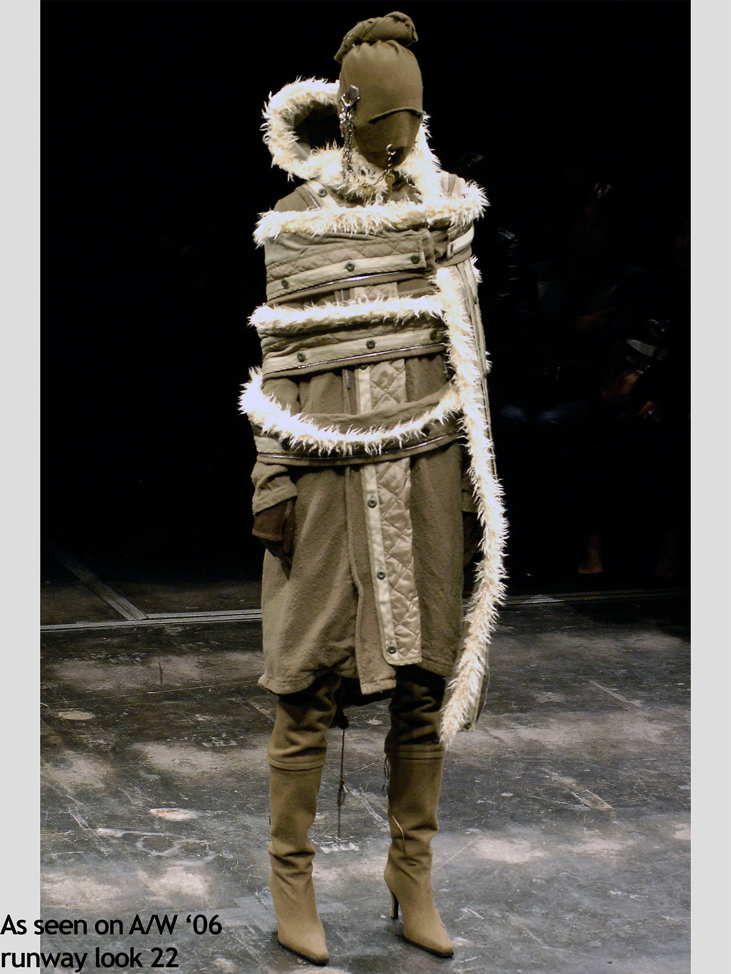 AW06 "Guru Guru" Scarfed Parka