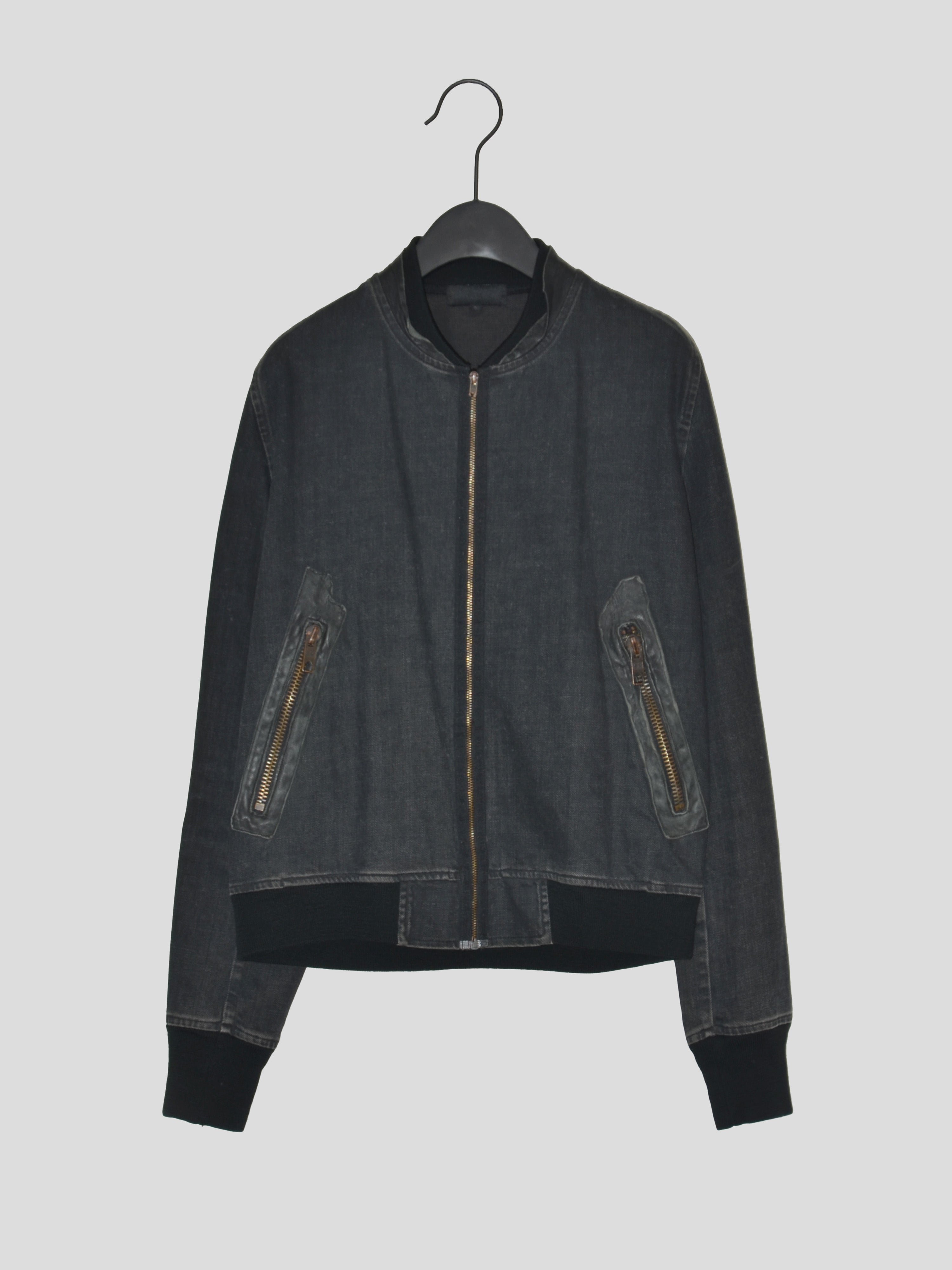 0044 Denim Bomber Jacket