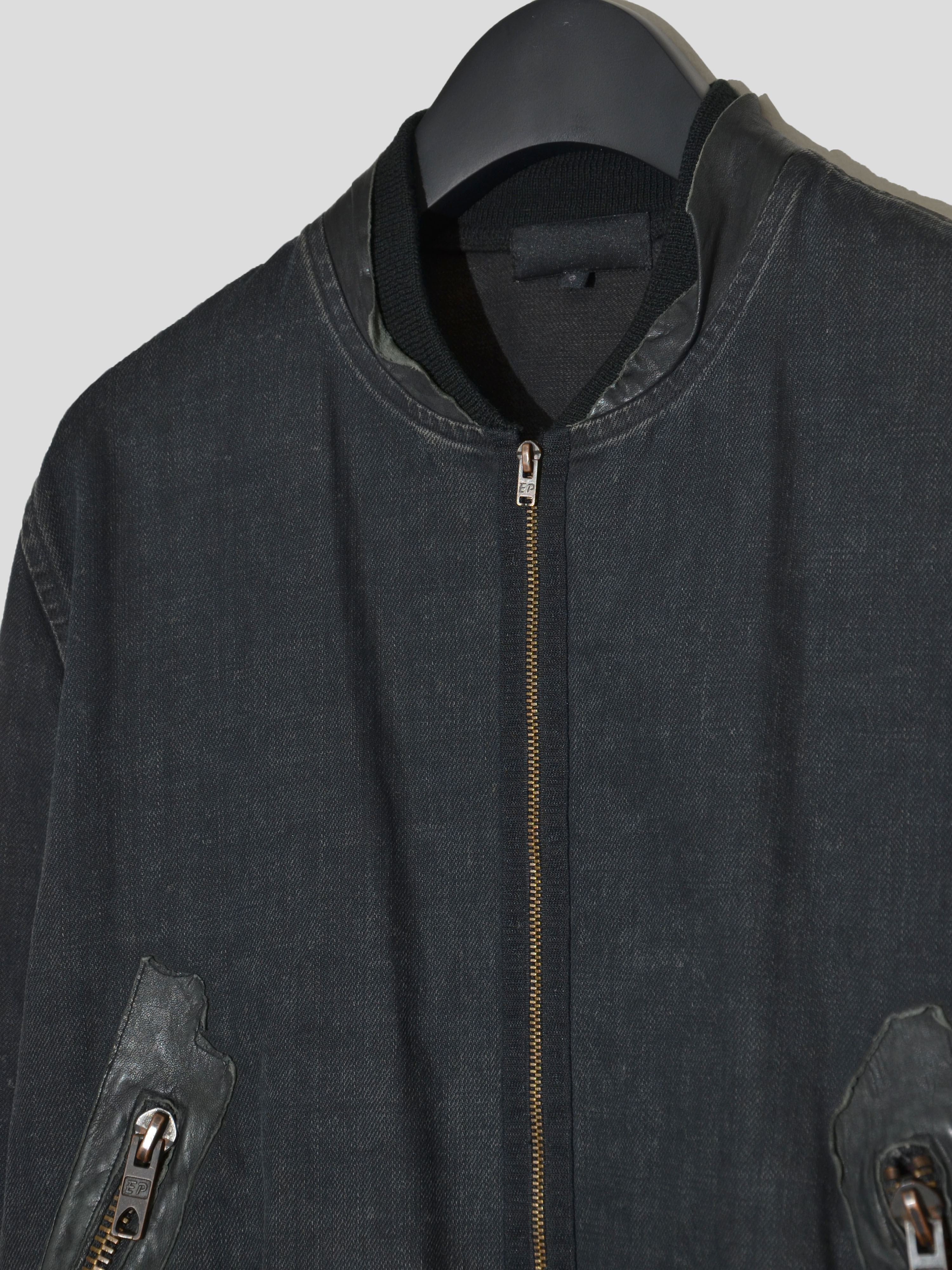 0044 Denim Bomber Jacket