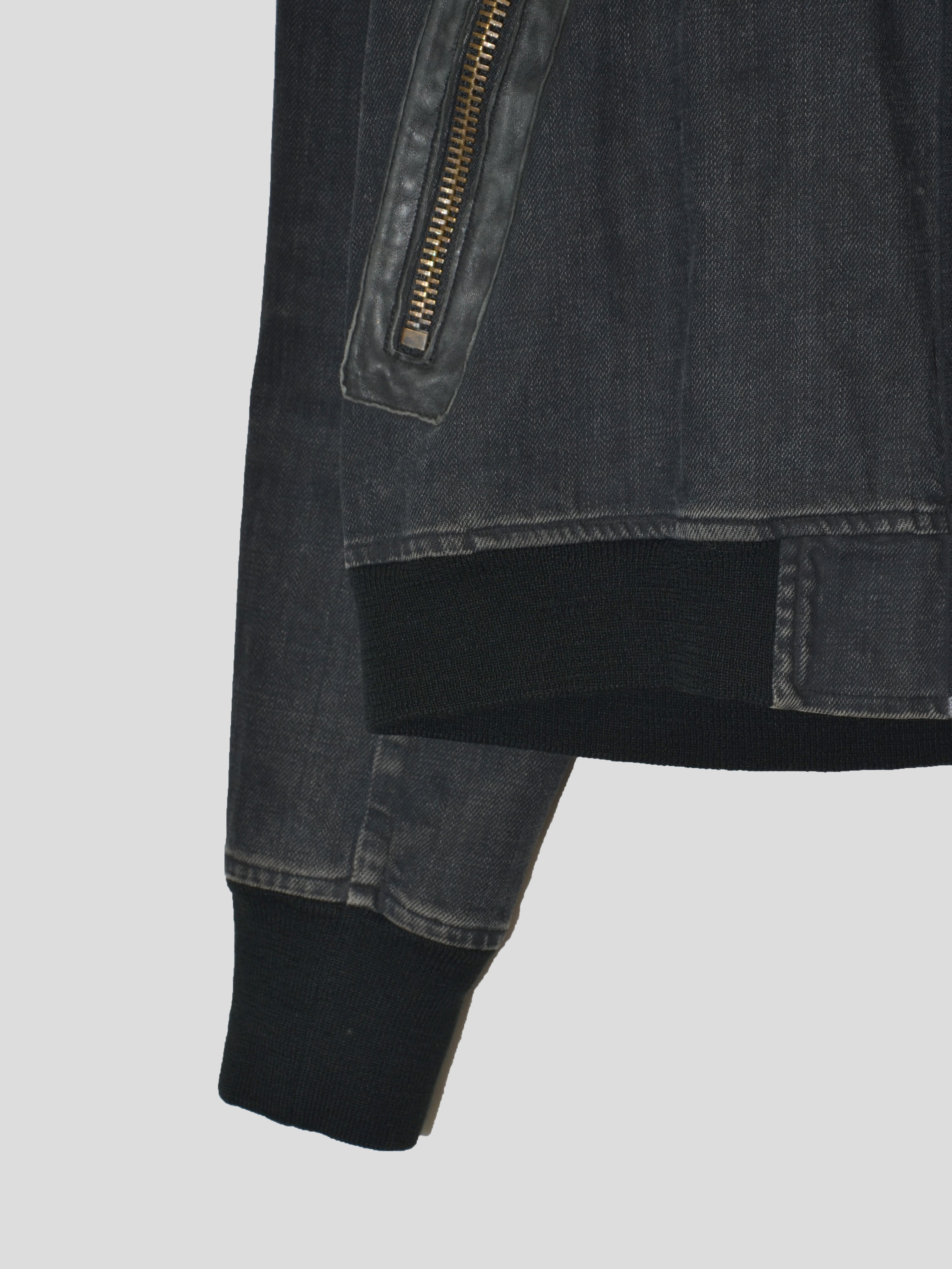 0044 Denim Bomber Jacket