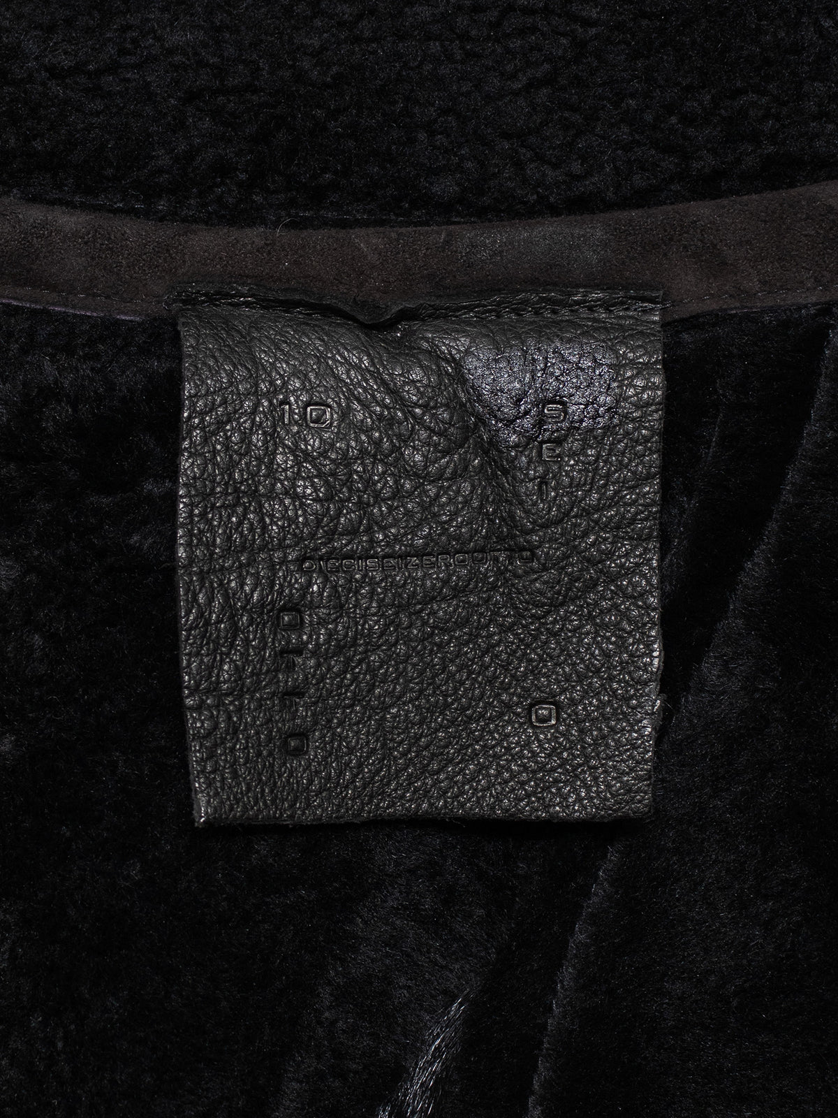 AW18 Patchwork Shearling Coat