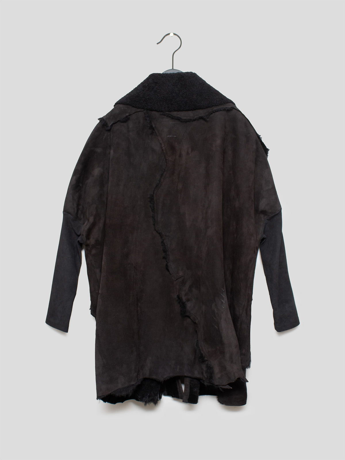 AW18 Patchwork Shearling Coat