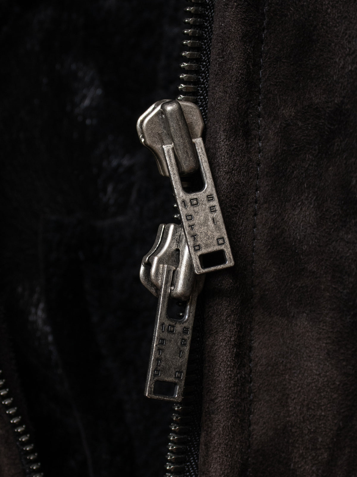 AW18 Patchwork Shearling Coat
