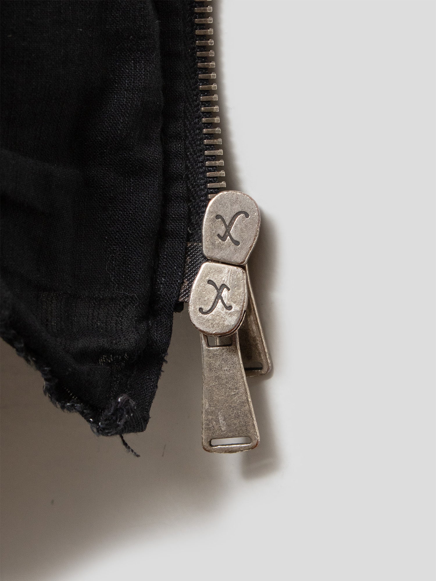 Overlock Leather Jacket