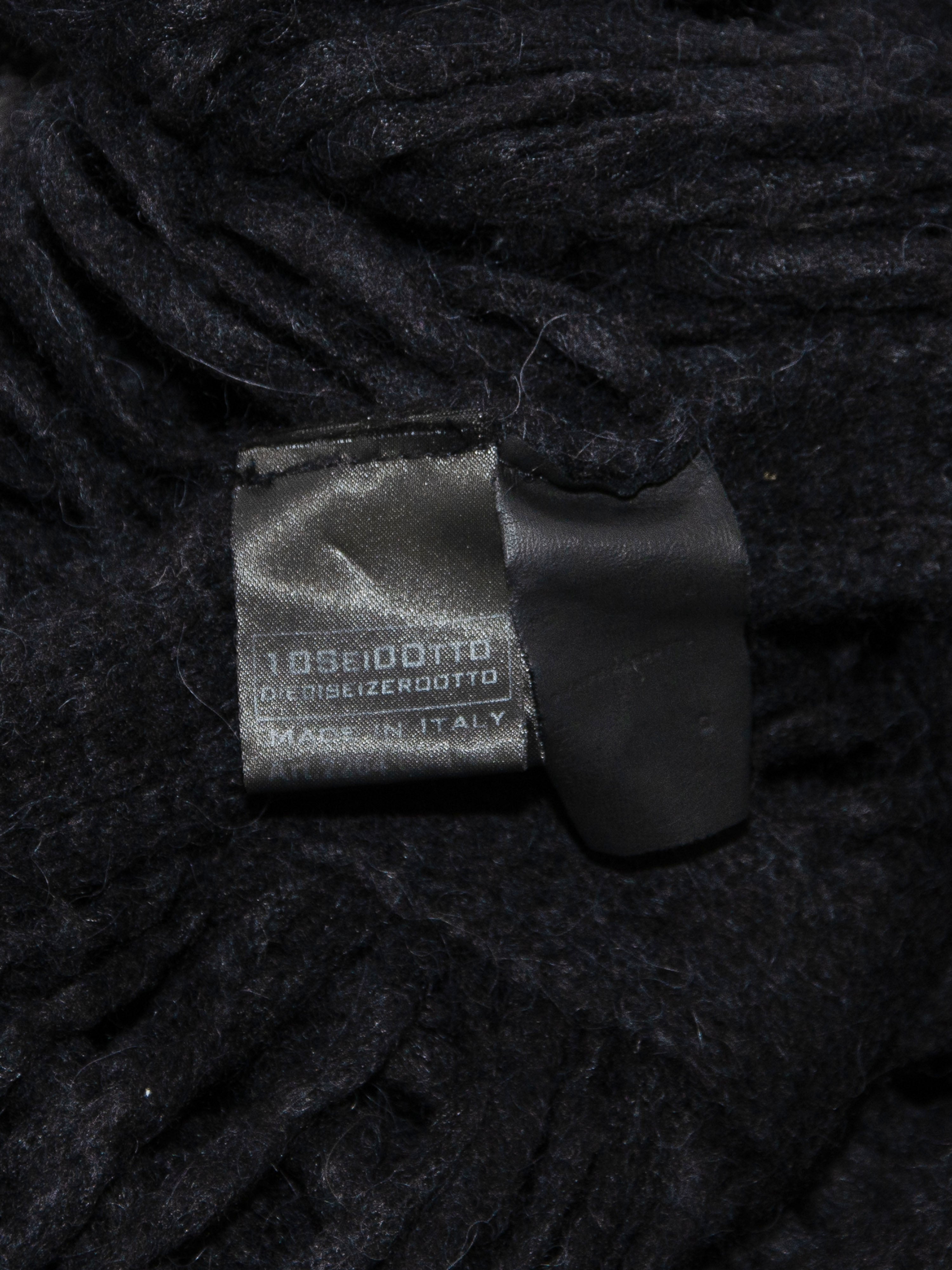 Drop Stitch Alpaca Scarf