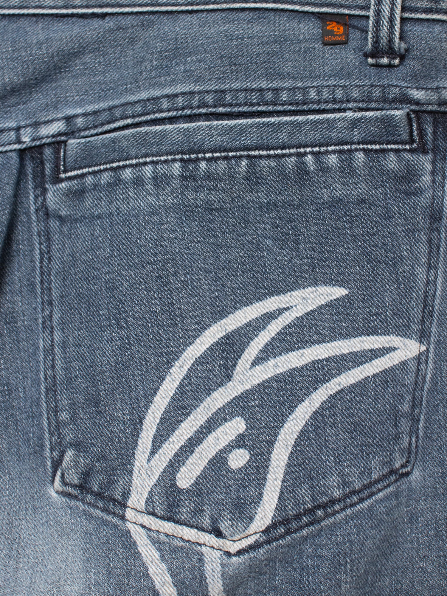 Scorpion Print Jeans