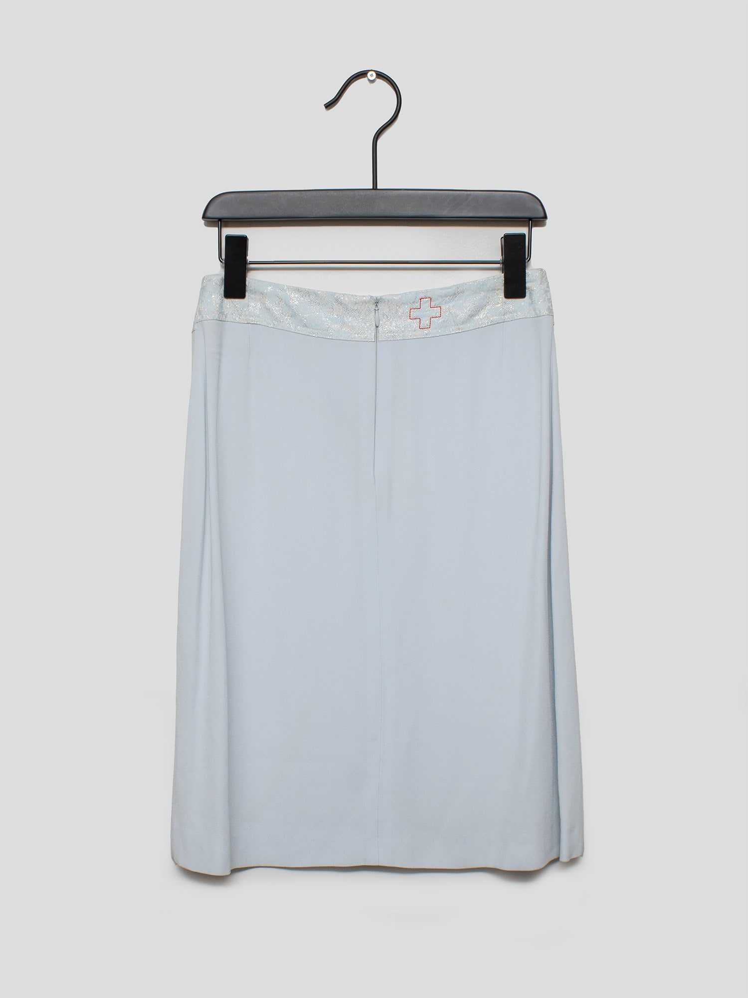 2000s Glitter-Accent Skirt