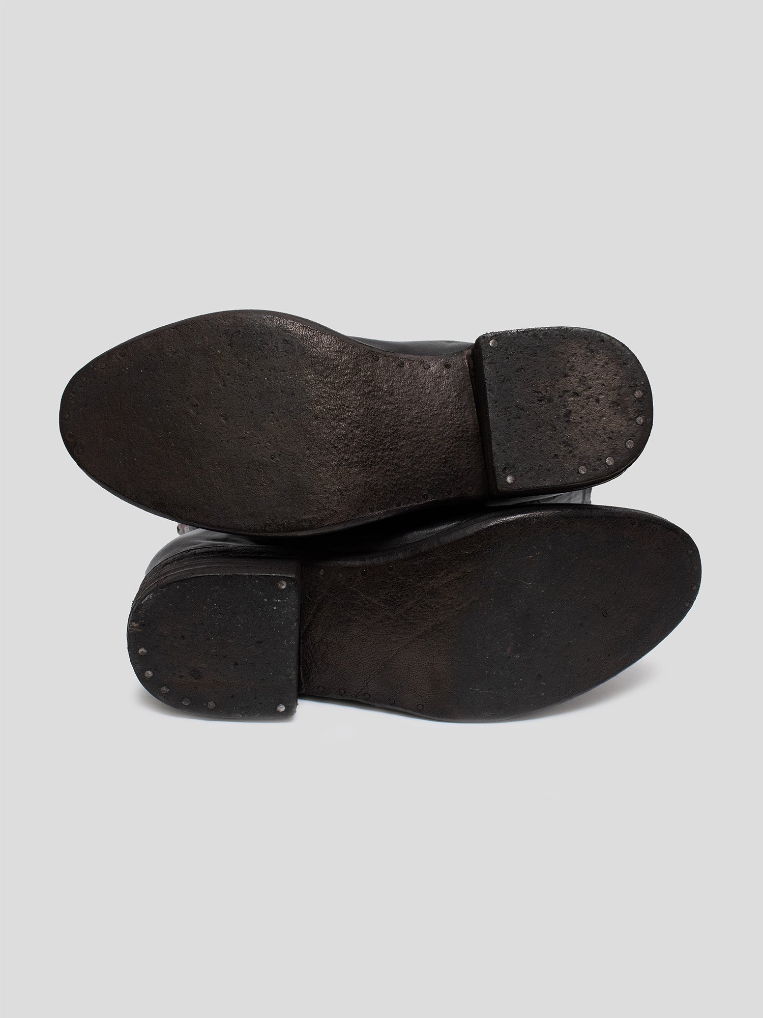 TZ1 Spiral-Zip Kangaroo Leather Boots