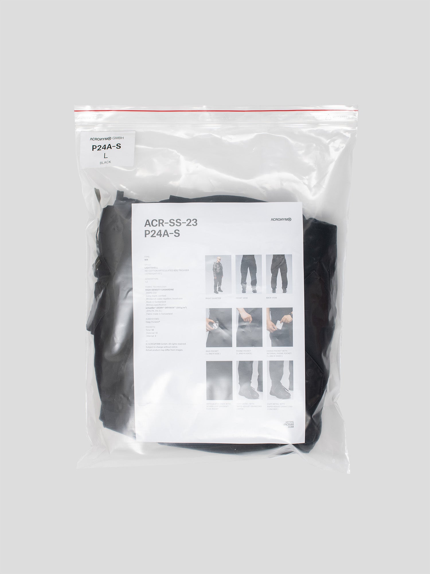 SS23 P24A-S Trousers
