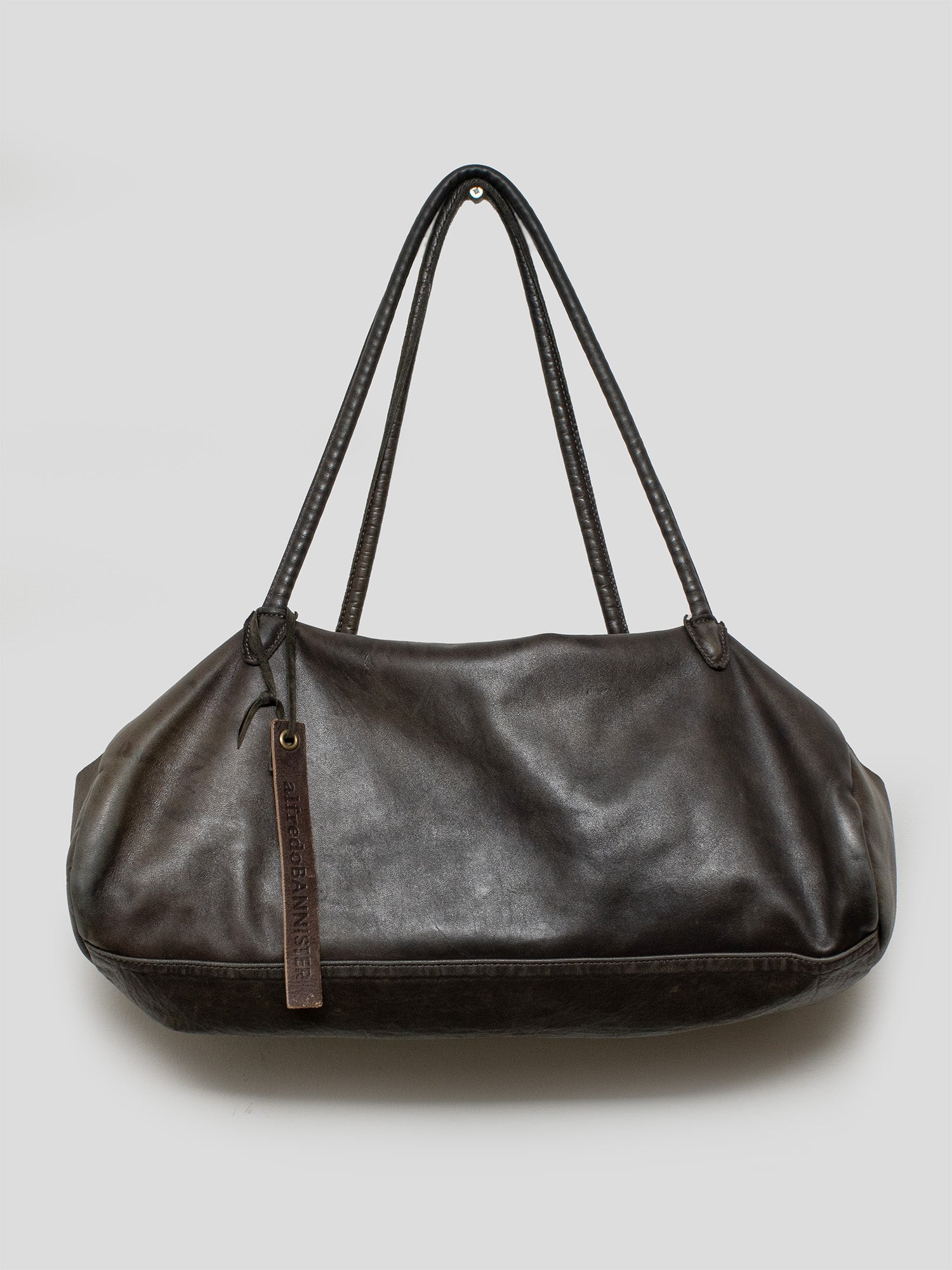 2000s Leather Duffle Bag