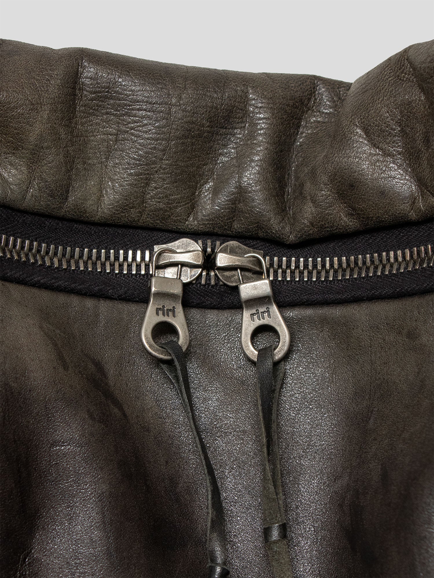 2000s Leather Duffle Bag