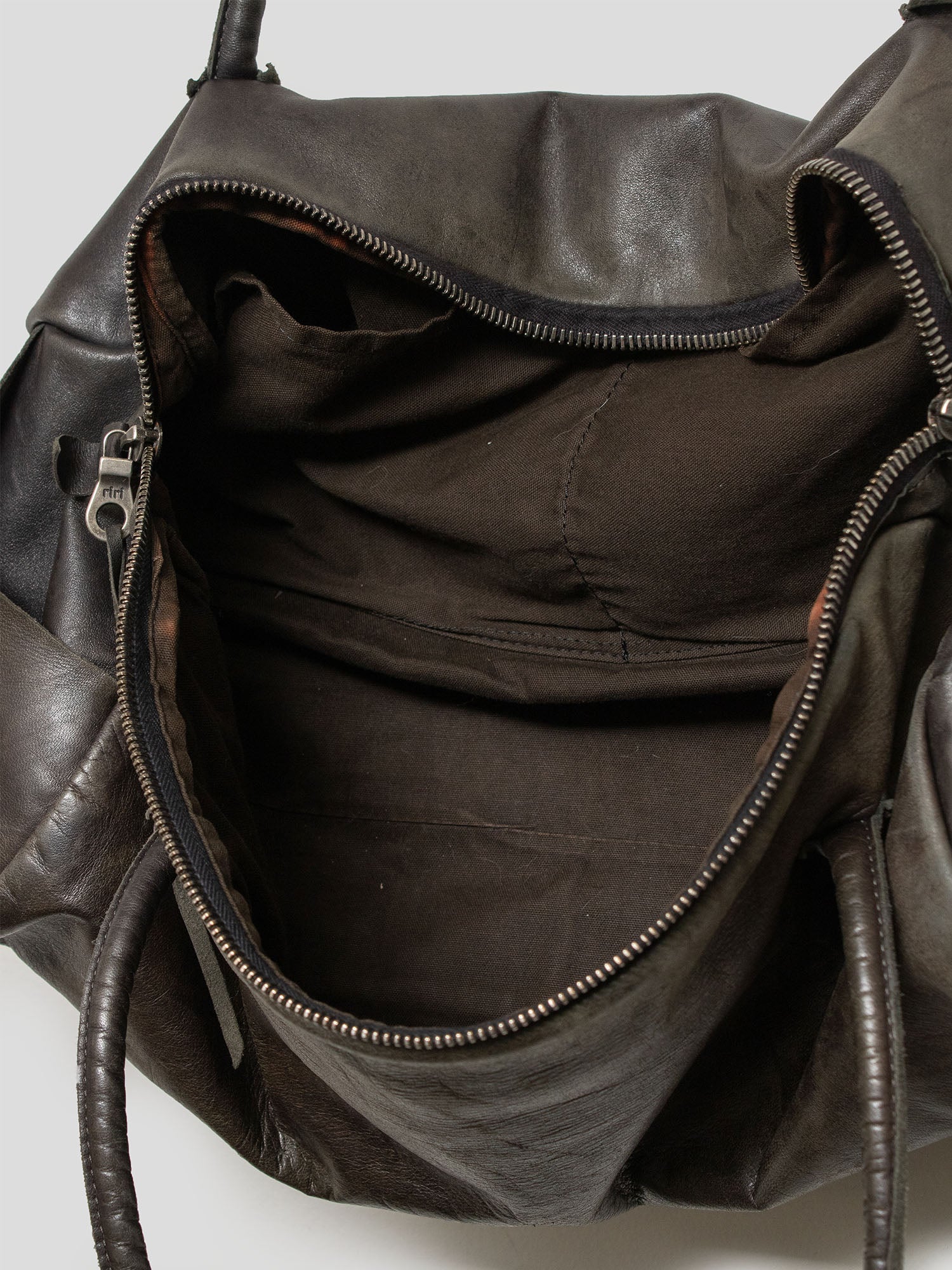 2000s Leather Duffle Bag