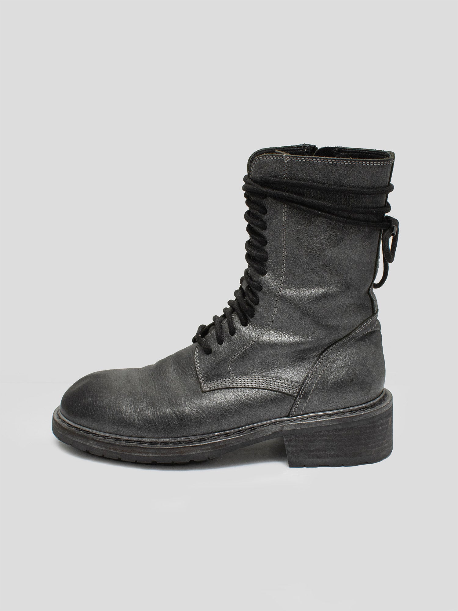 2000s Leather Combat Boots