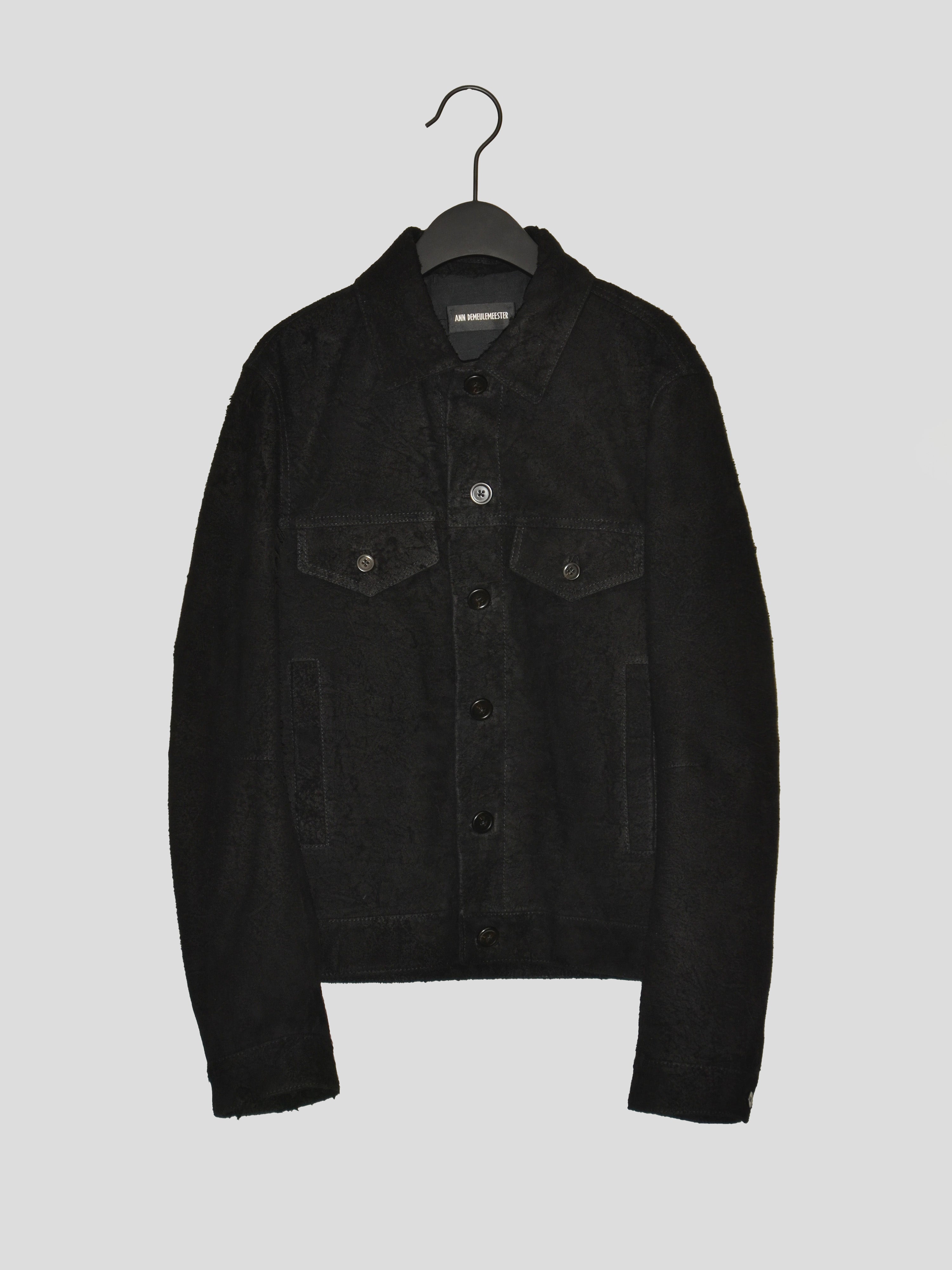 AW21 "Anne" Burnt Suede Blouson