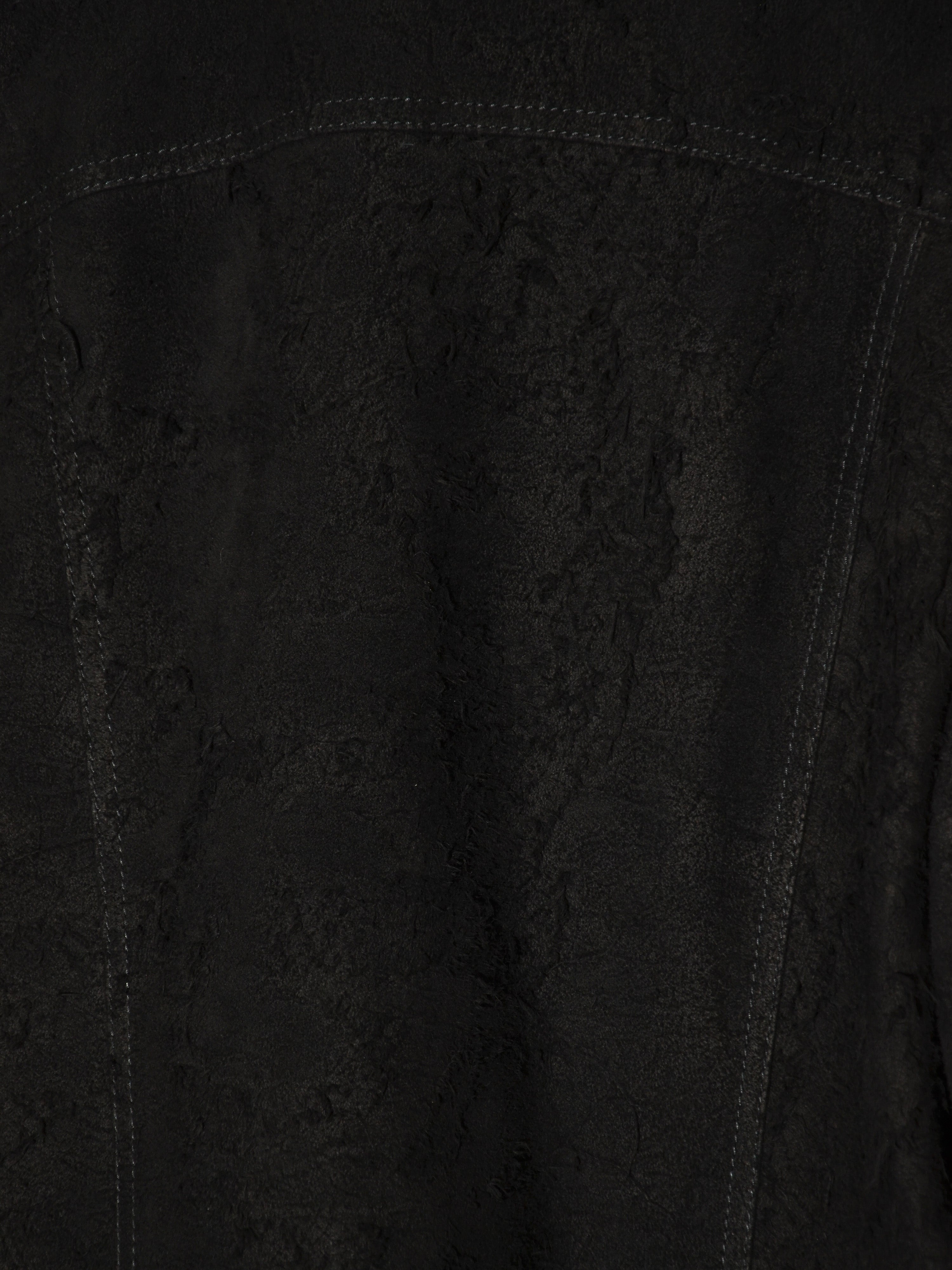 AW21 "Anne" Burnt Suede Blouson