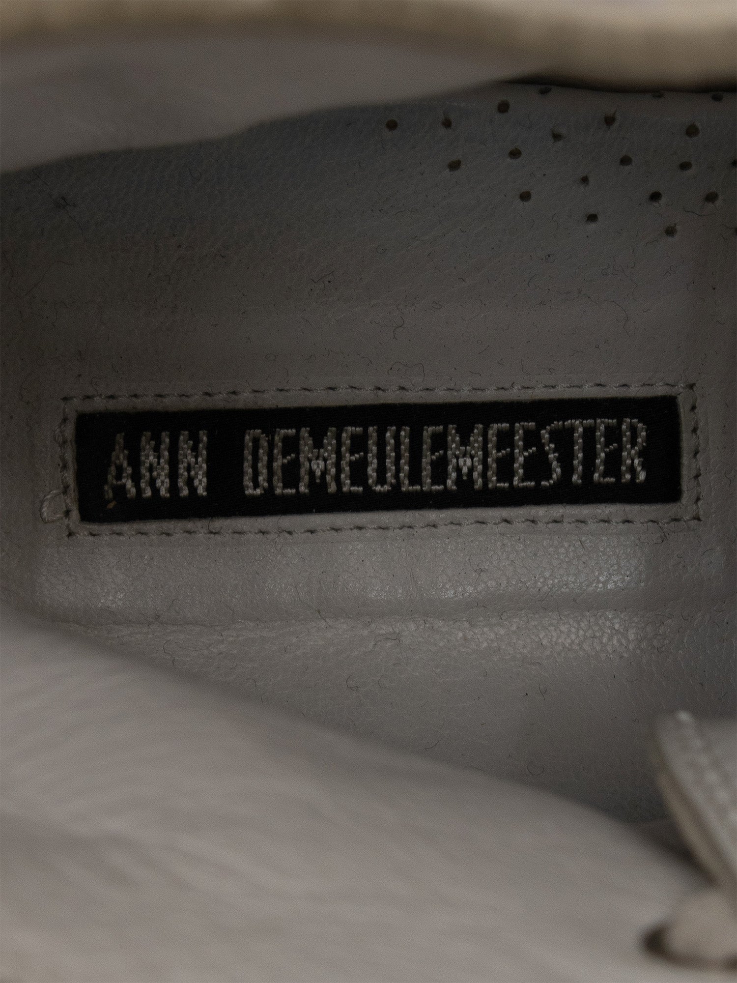 Dirty Suede High-Top Sneakers