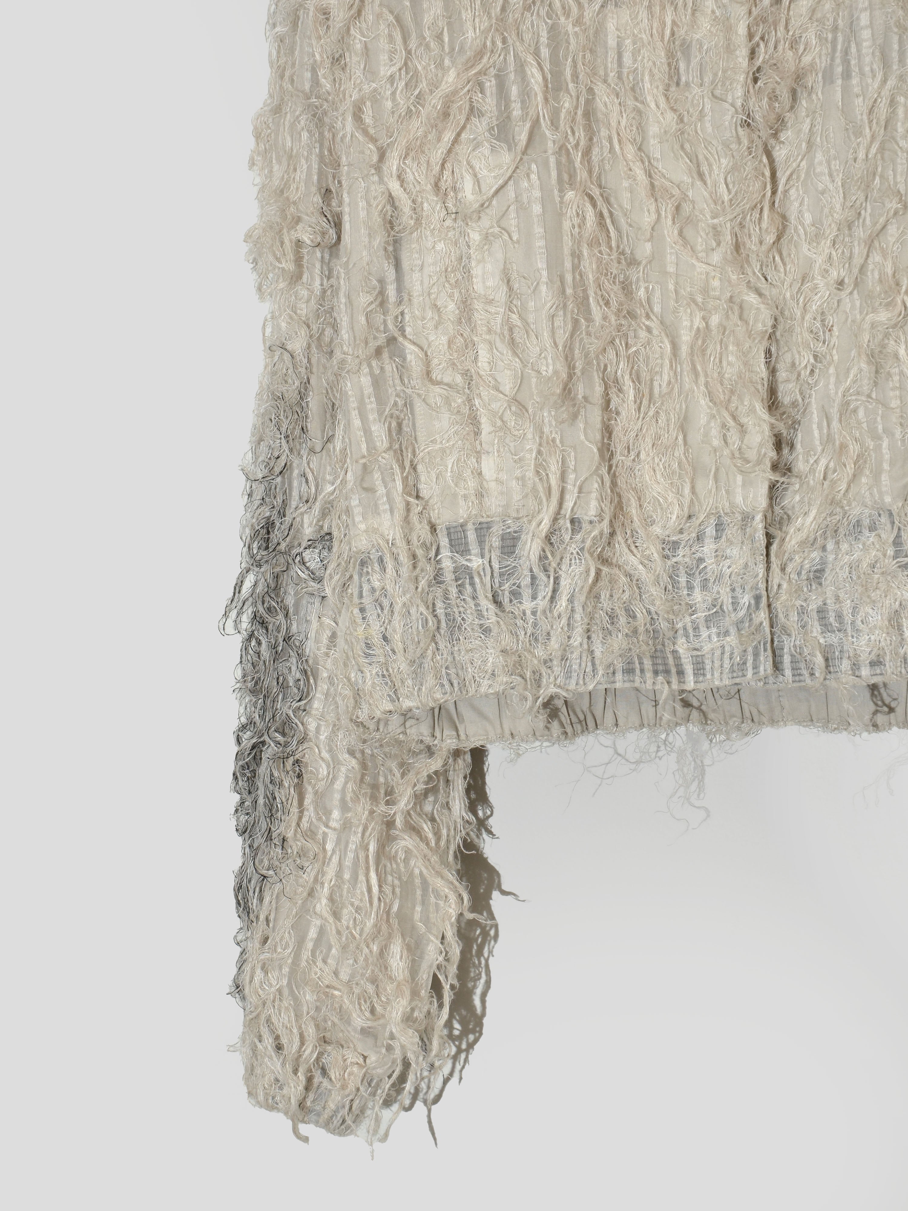 Distressed Shaggy Jacket