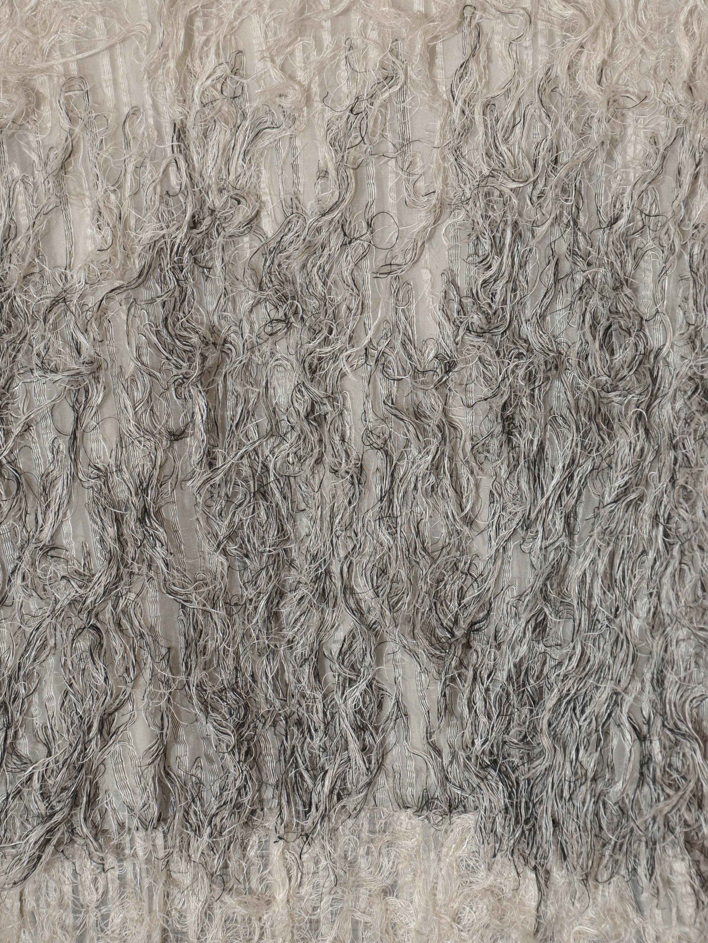 Distressed Shaggy Jacket