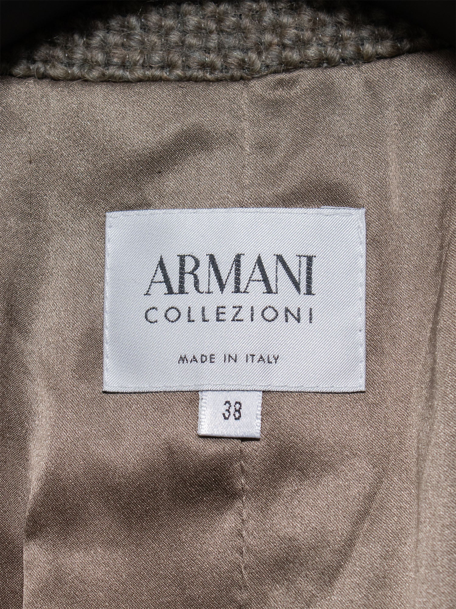 AW00 Boucle Wool Jacket