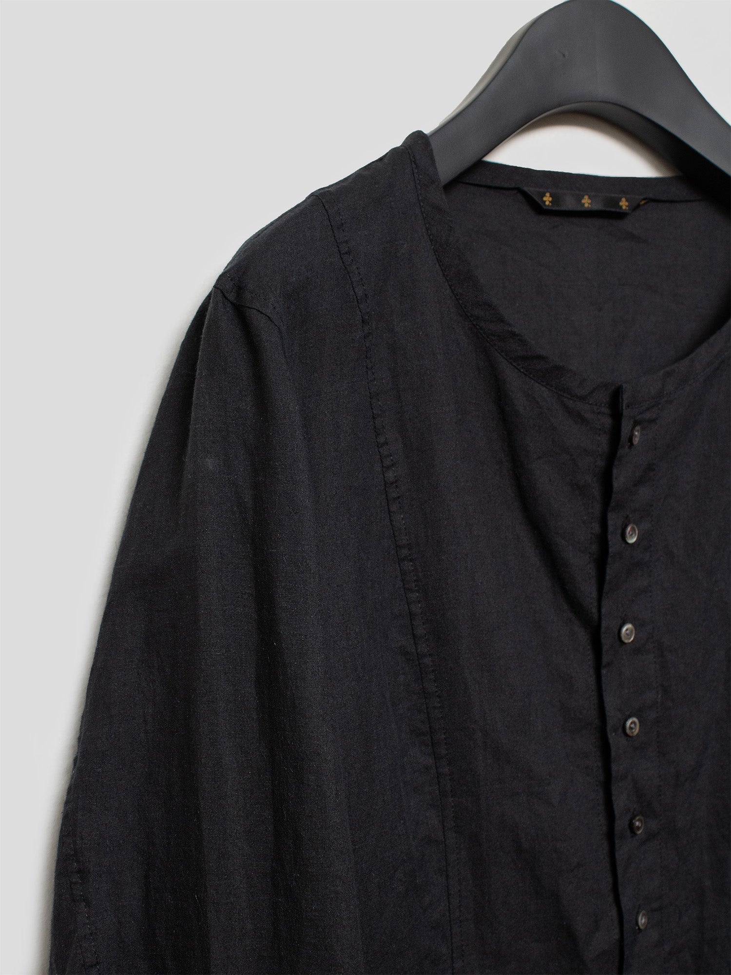 Collarless Shirt