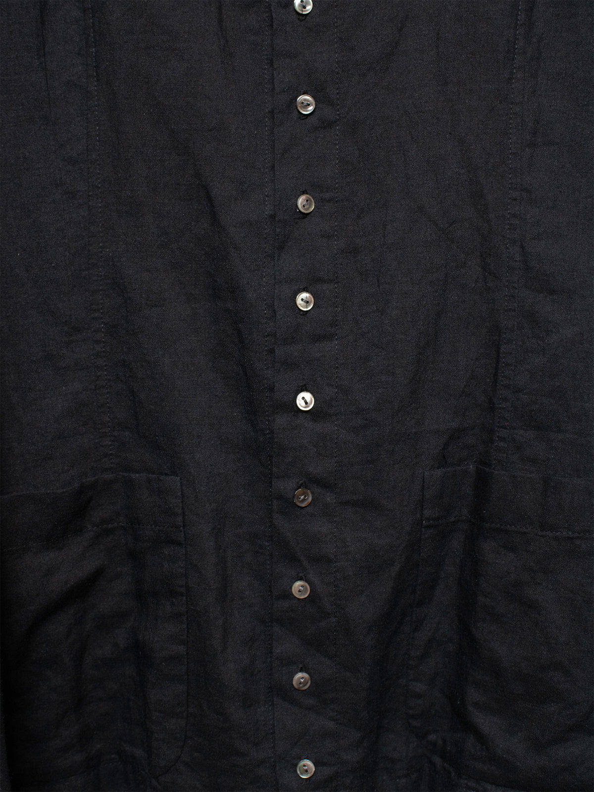Collarless Shirt