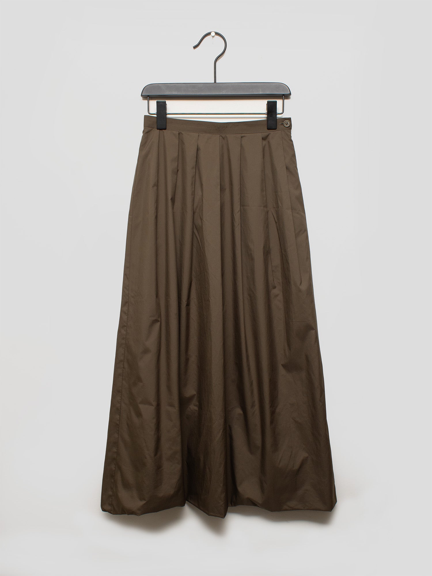 Nylon Pleated Skirt