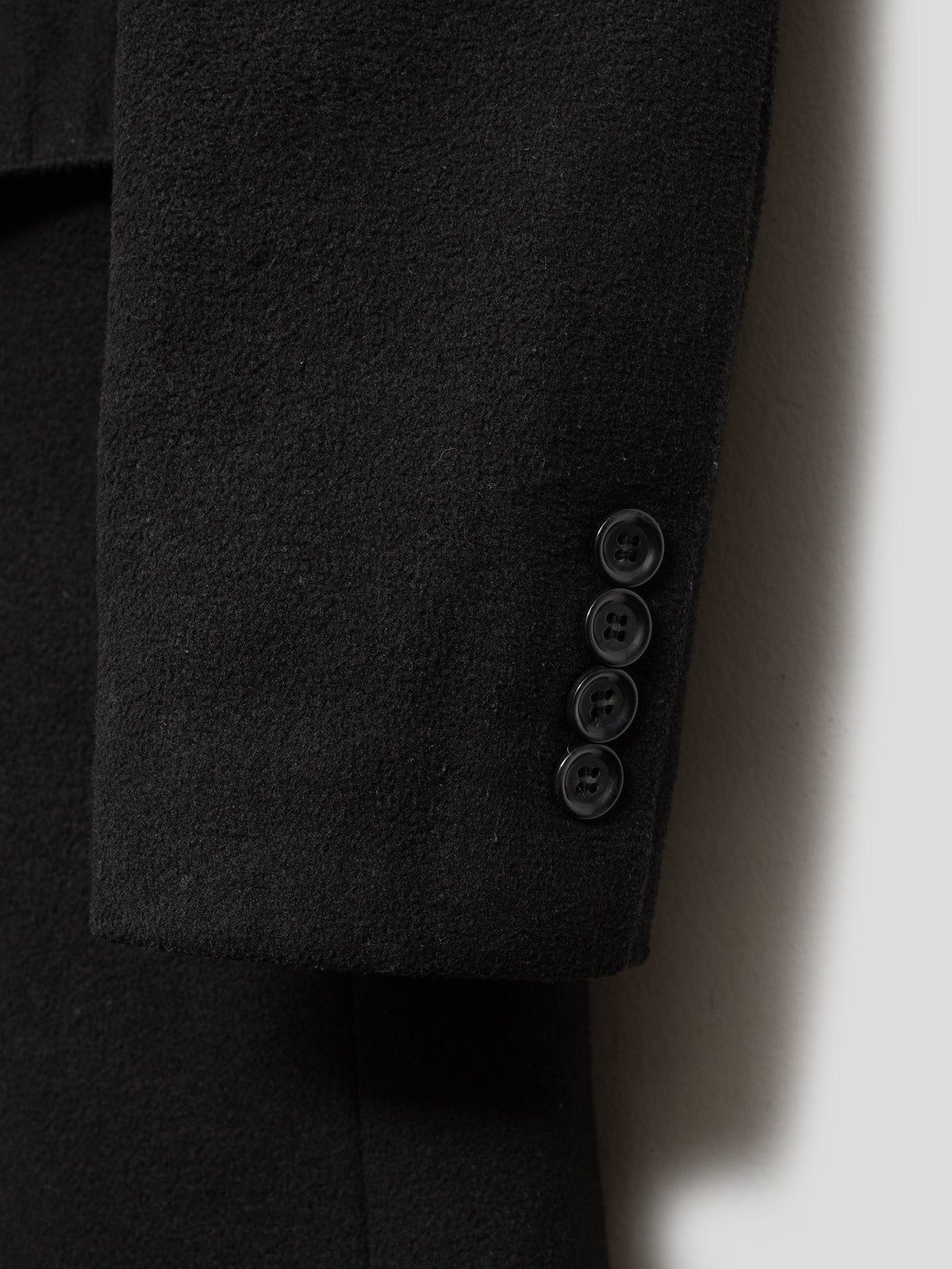 Asymmetrical Stand Collar Coat