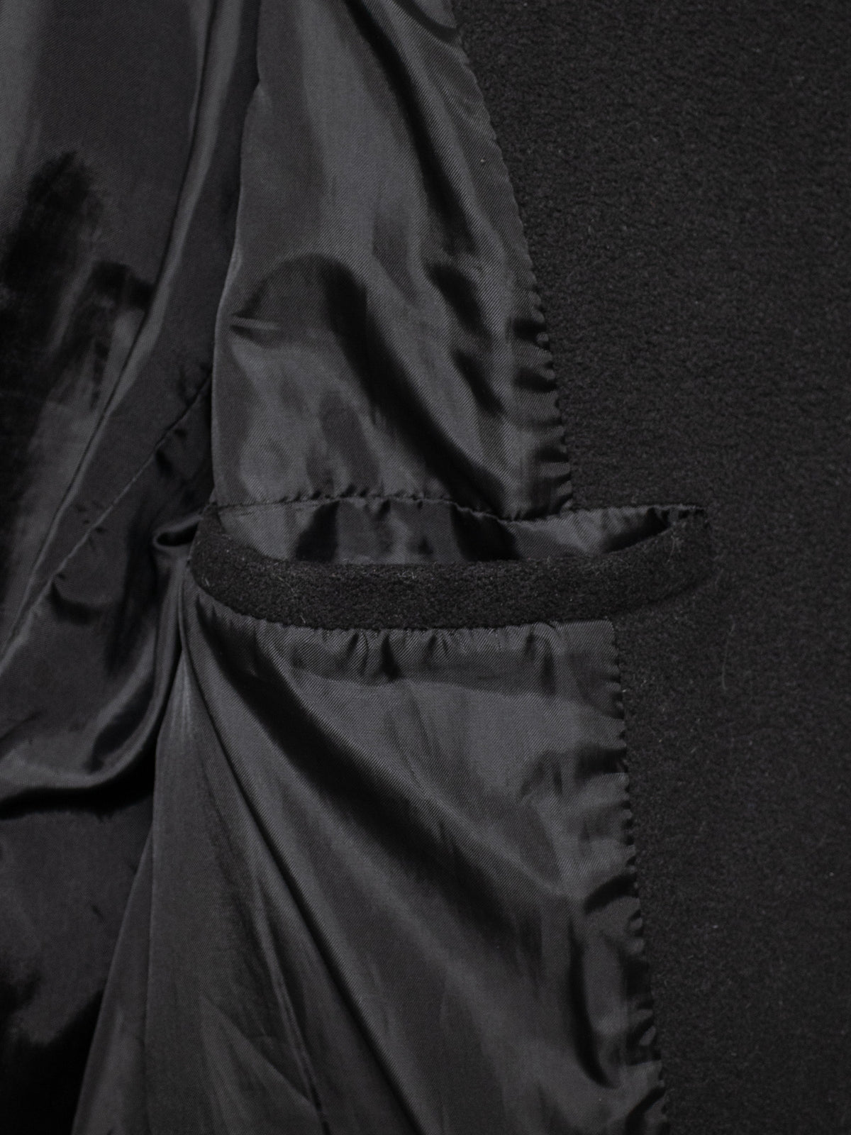 Asymmetrical Stand Collar Coat