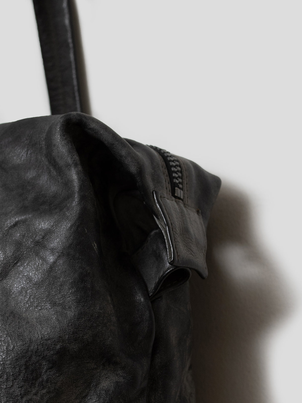 Distressd Leather Tote Bag