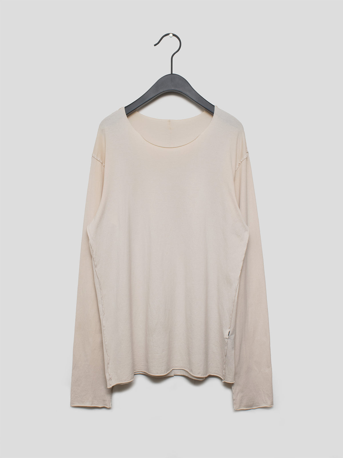 Reversed Double-Layer Longsleeve T-Shirt