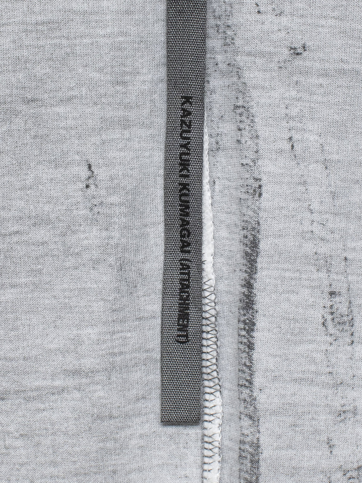 Surface-Dyed Open-Front Cardigan
