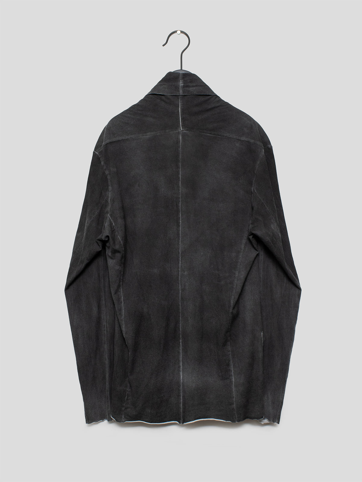 Surface-Dyed Open-Front Cardigan