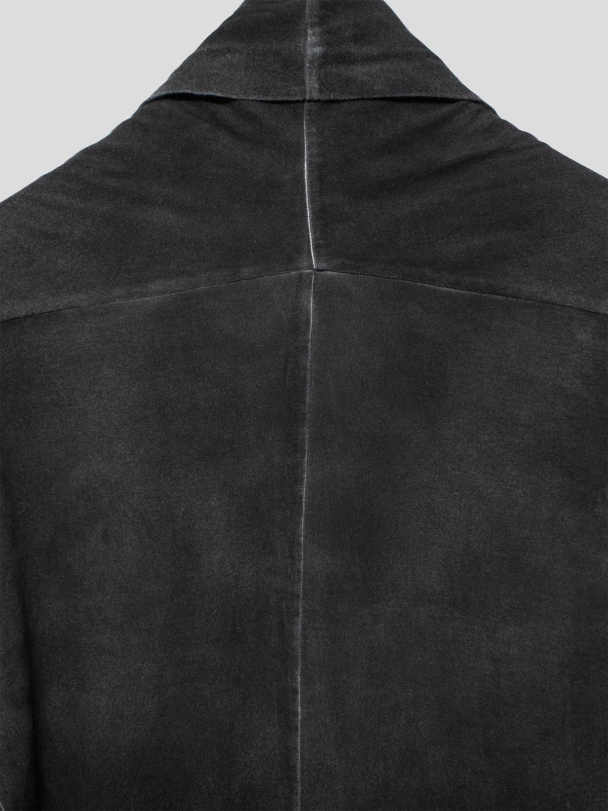 Surface-Dyed Open-Front Cardigan