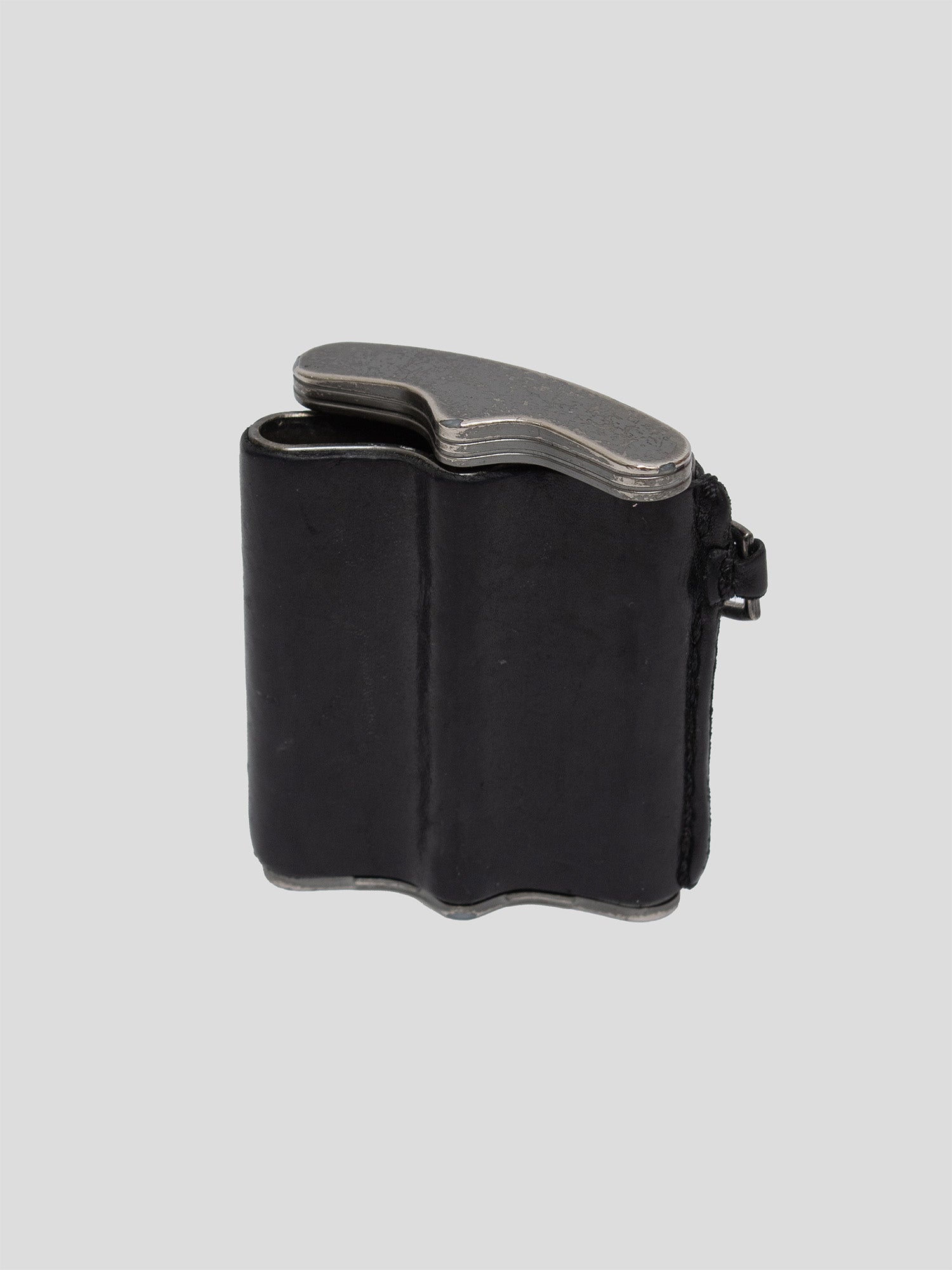 Leather Wrapped Portable Ashtray
