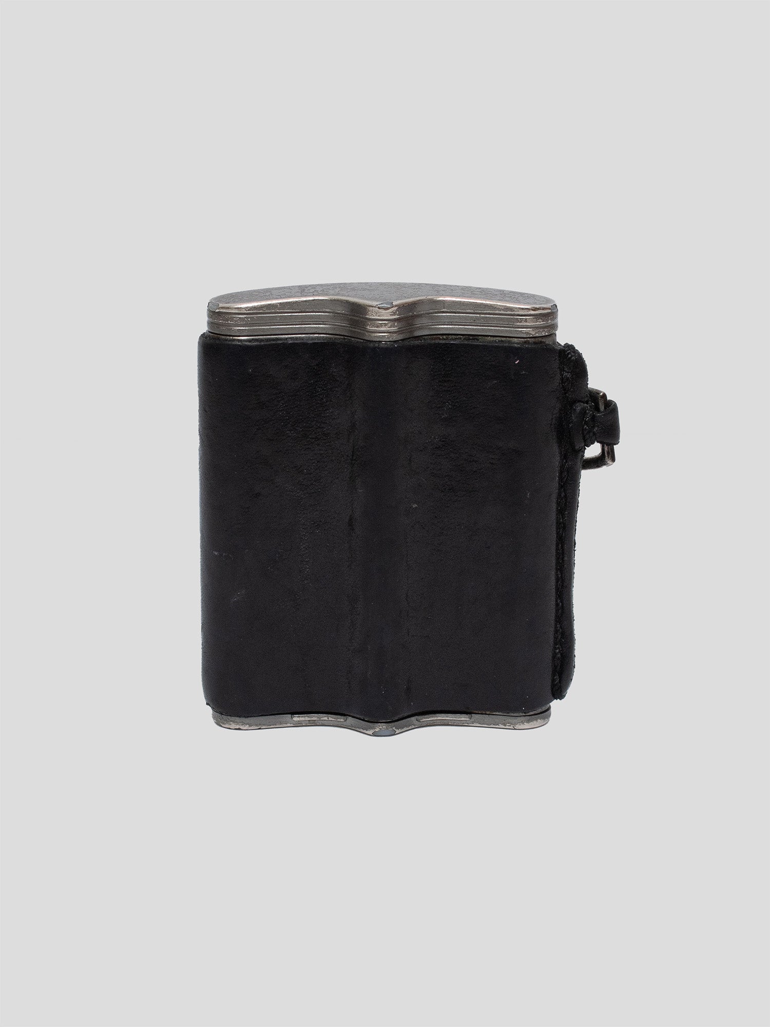 Leather Wrapped Portable Ashtray