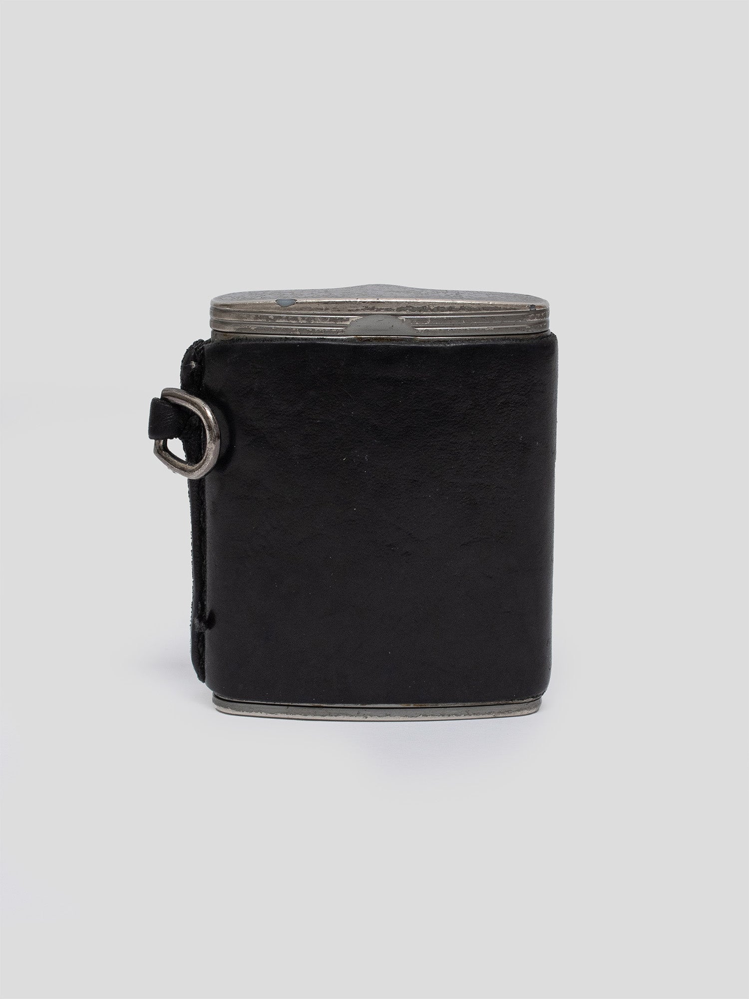 Leather Wrapped Portable Ashtray
