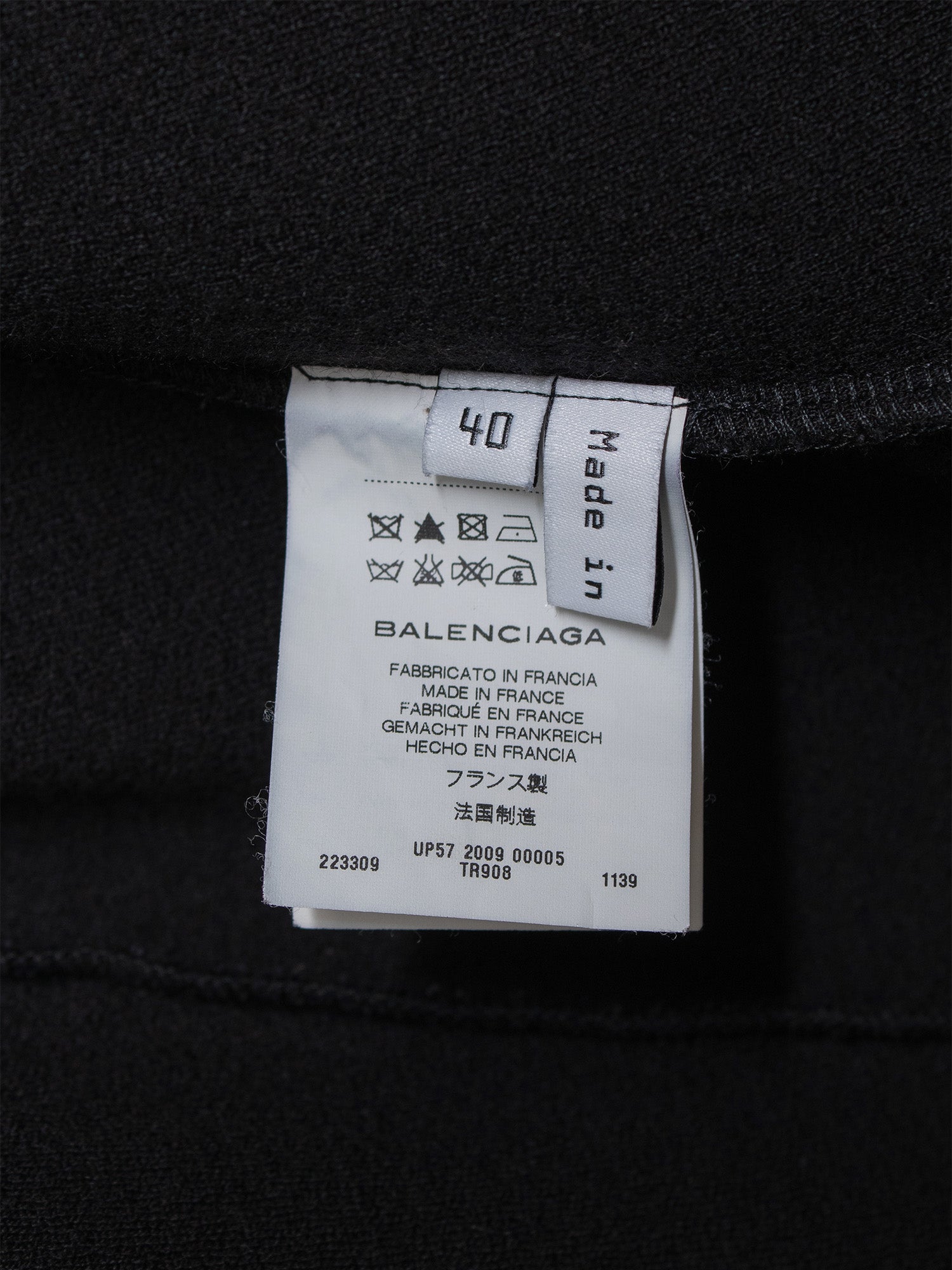 Pre-Fall 09 Twisted-Seam Neoprene Jacket