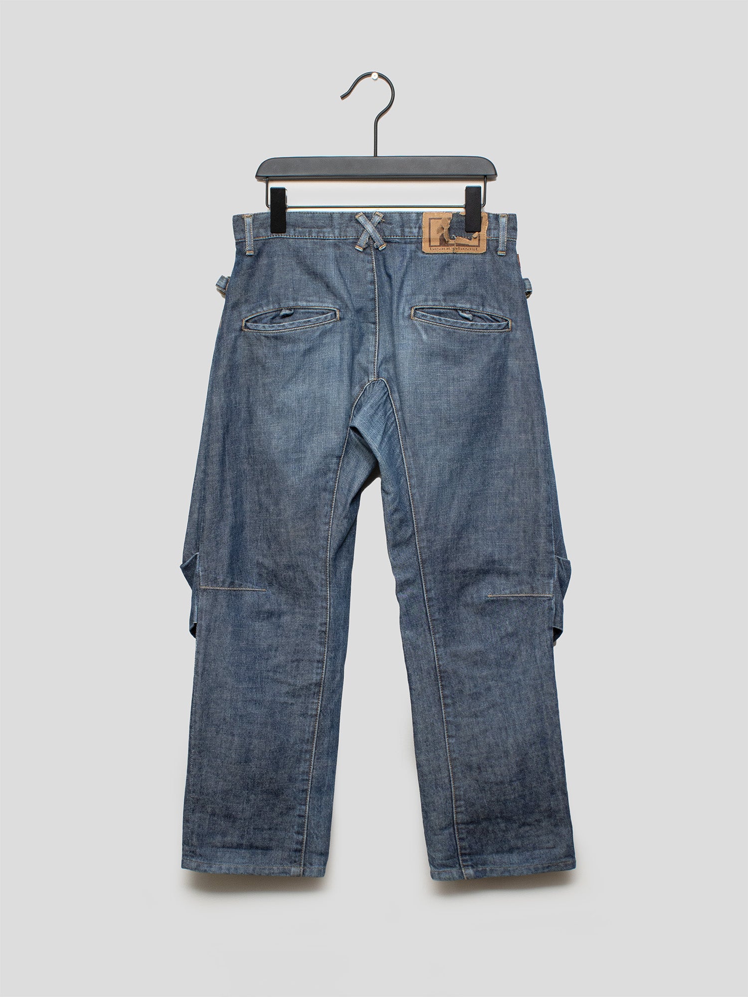 2000s Articulated Denim Capris