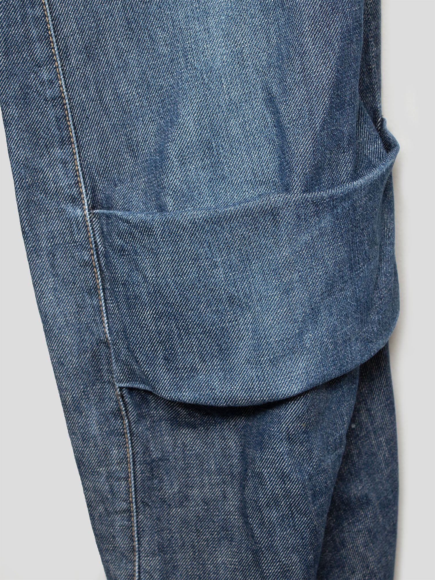2000s Articulated Denim Capris