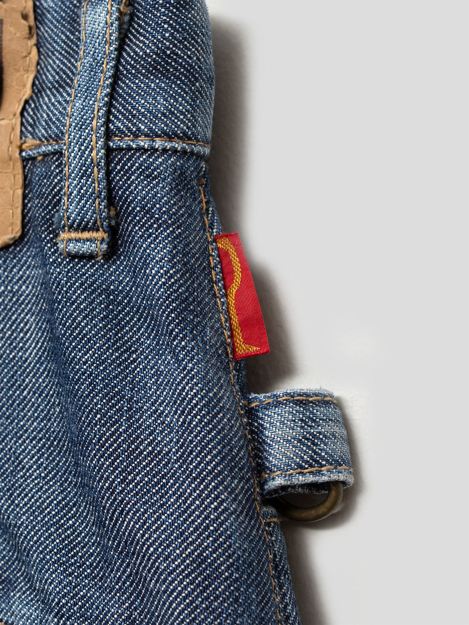 2000s Articulated Denim Capris